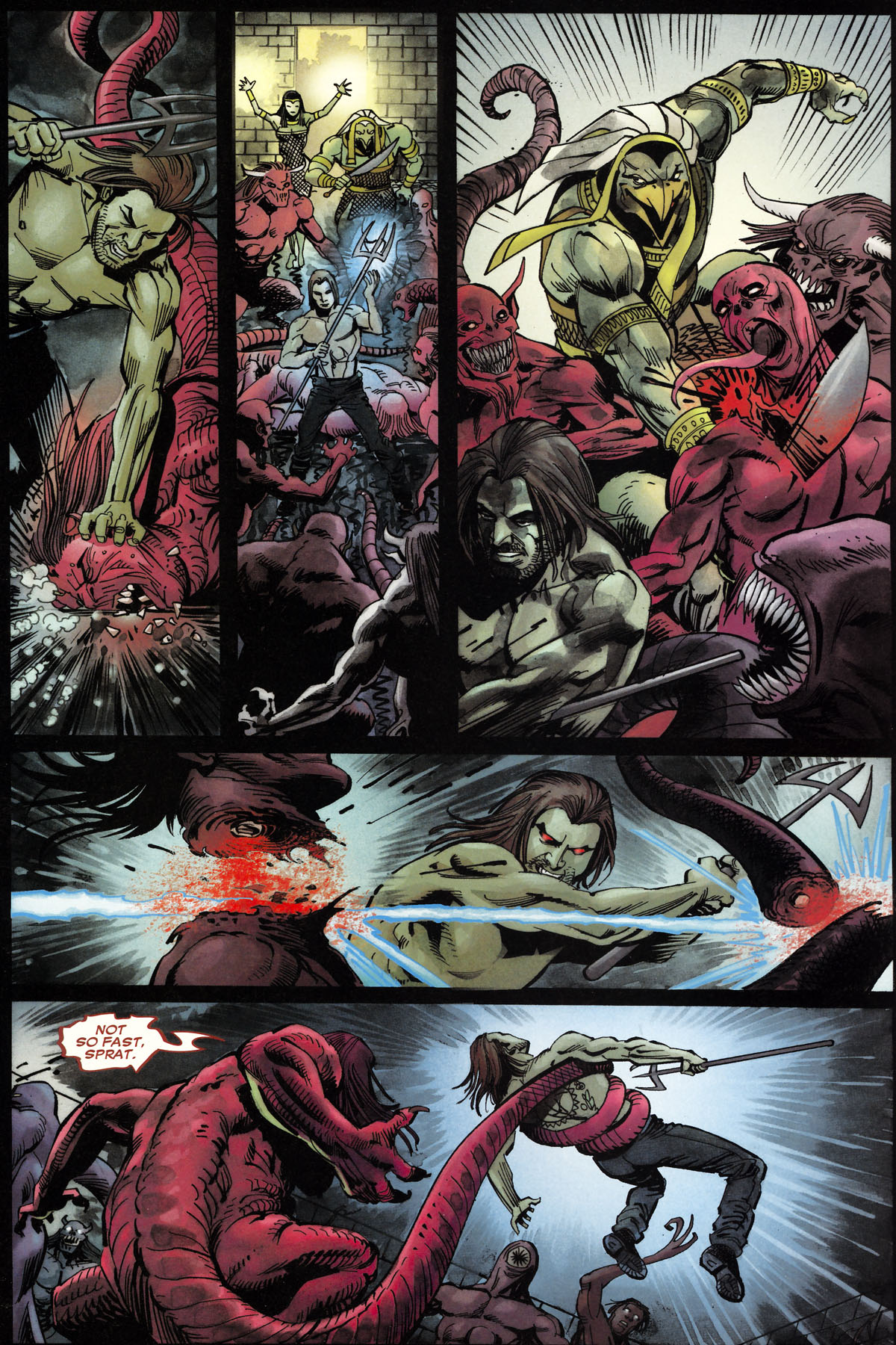 Read online Hellstorm: Son of Satan comic -  Issue #5 - 9