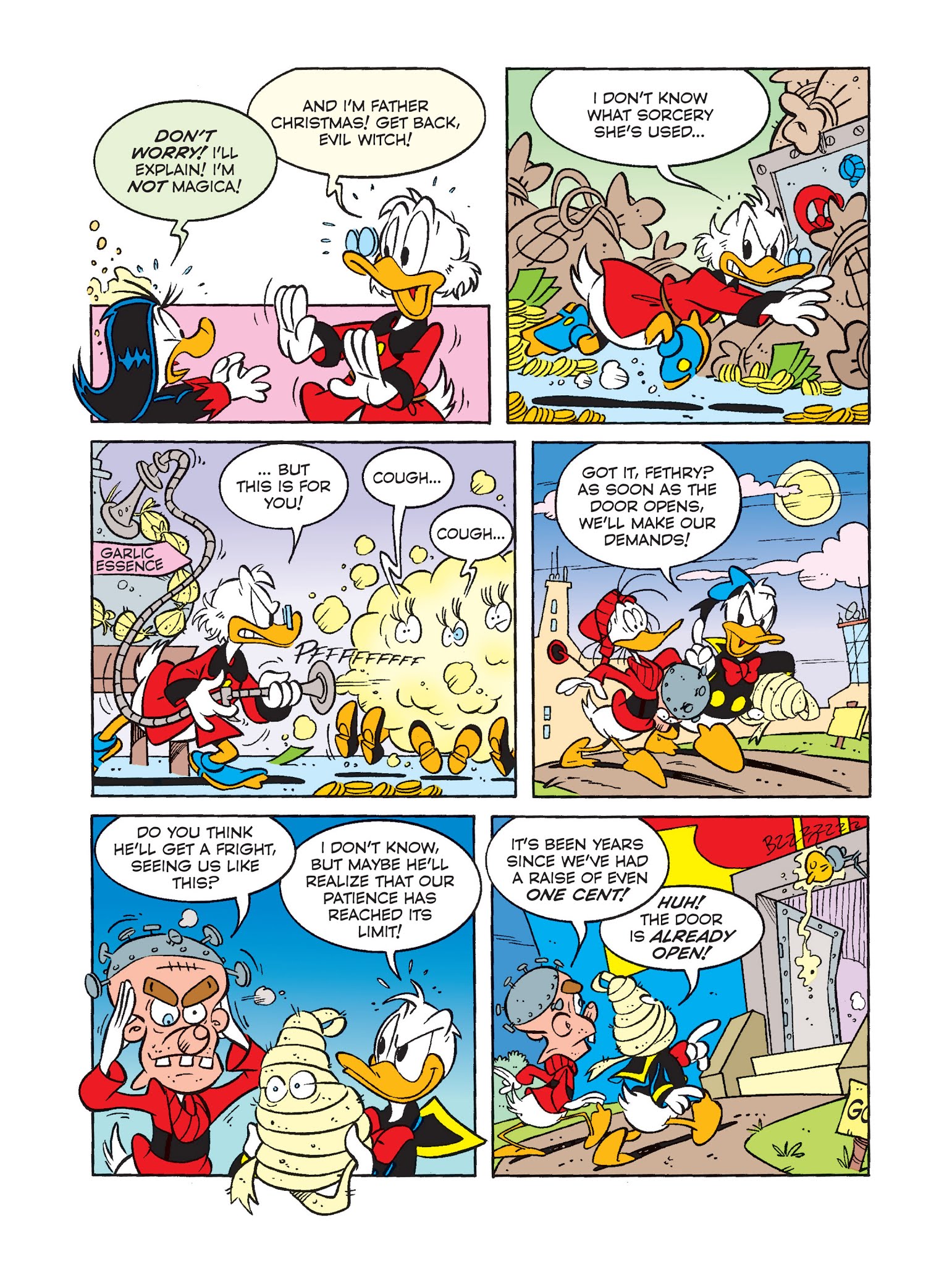 Read online Scrooge McDuck and the Very Special Halloween comic -  Issue # Full - 8
