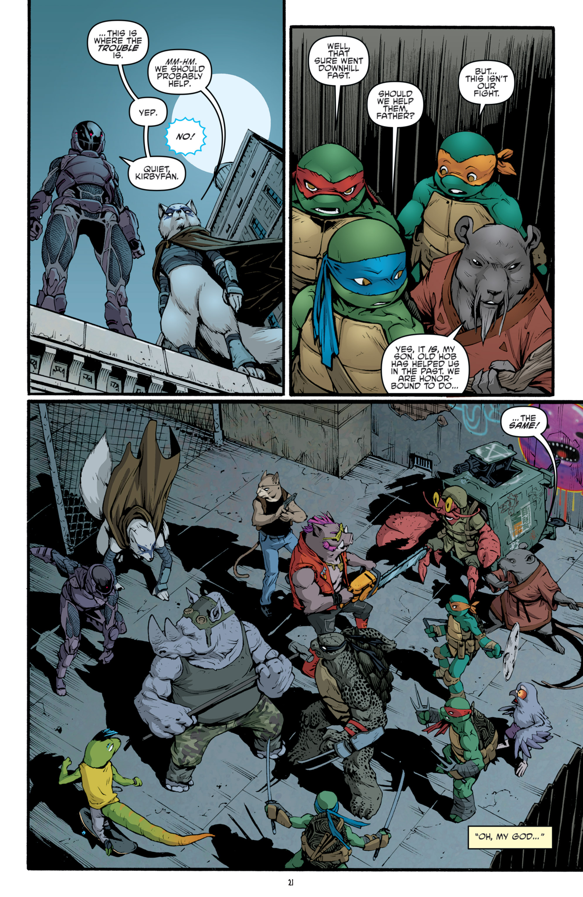 Read online Teenage Mutant Ninja Turtles (2011) comic -  Issue #39 - 23