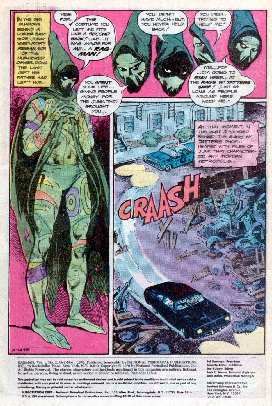 Read online Ragman (1976) comic -  Issue #2 - 3