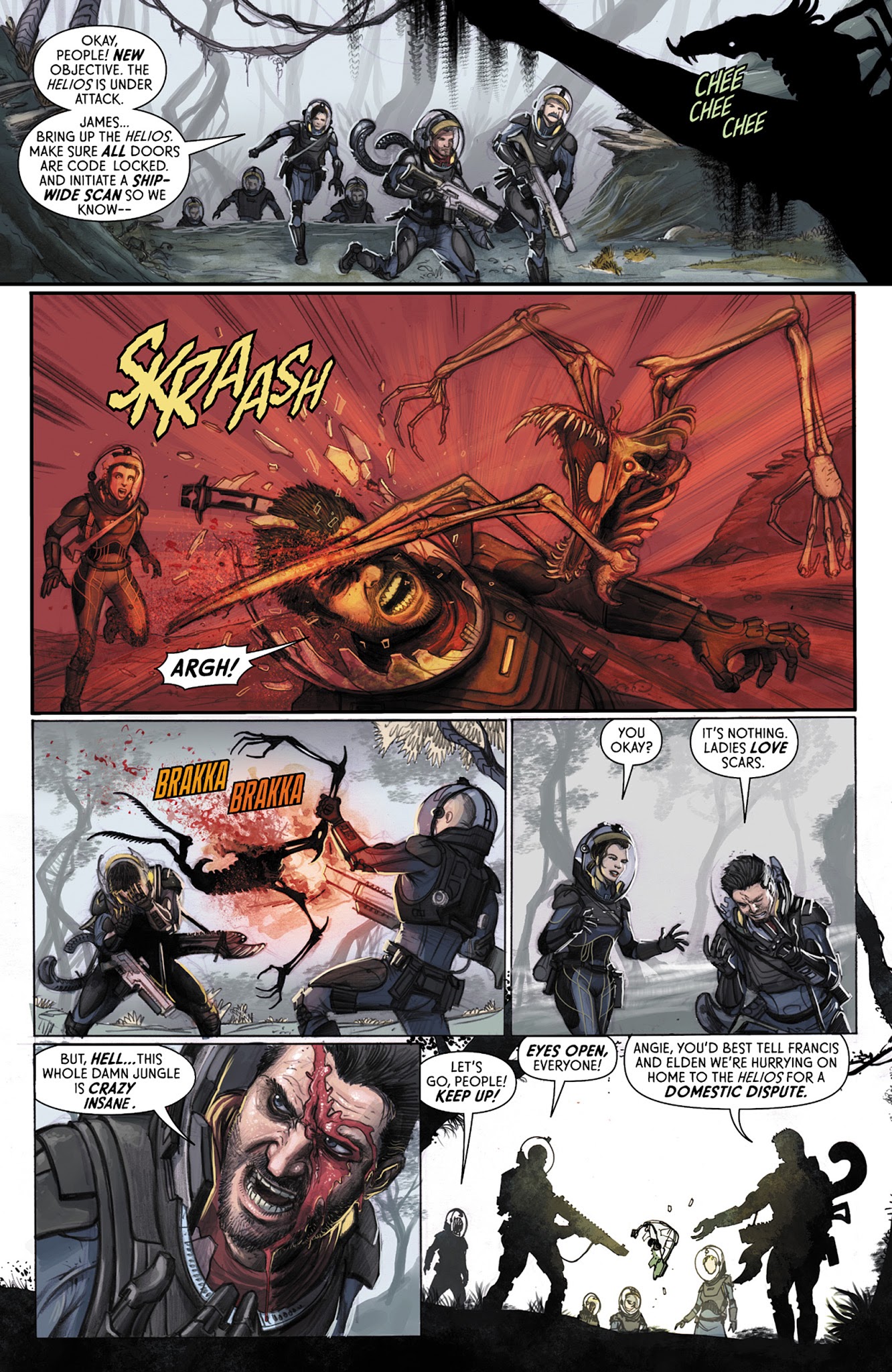 Read online Prometheus: Fire and Stone comic -  Issue #3 - 8