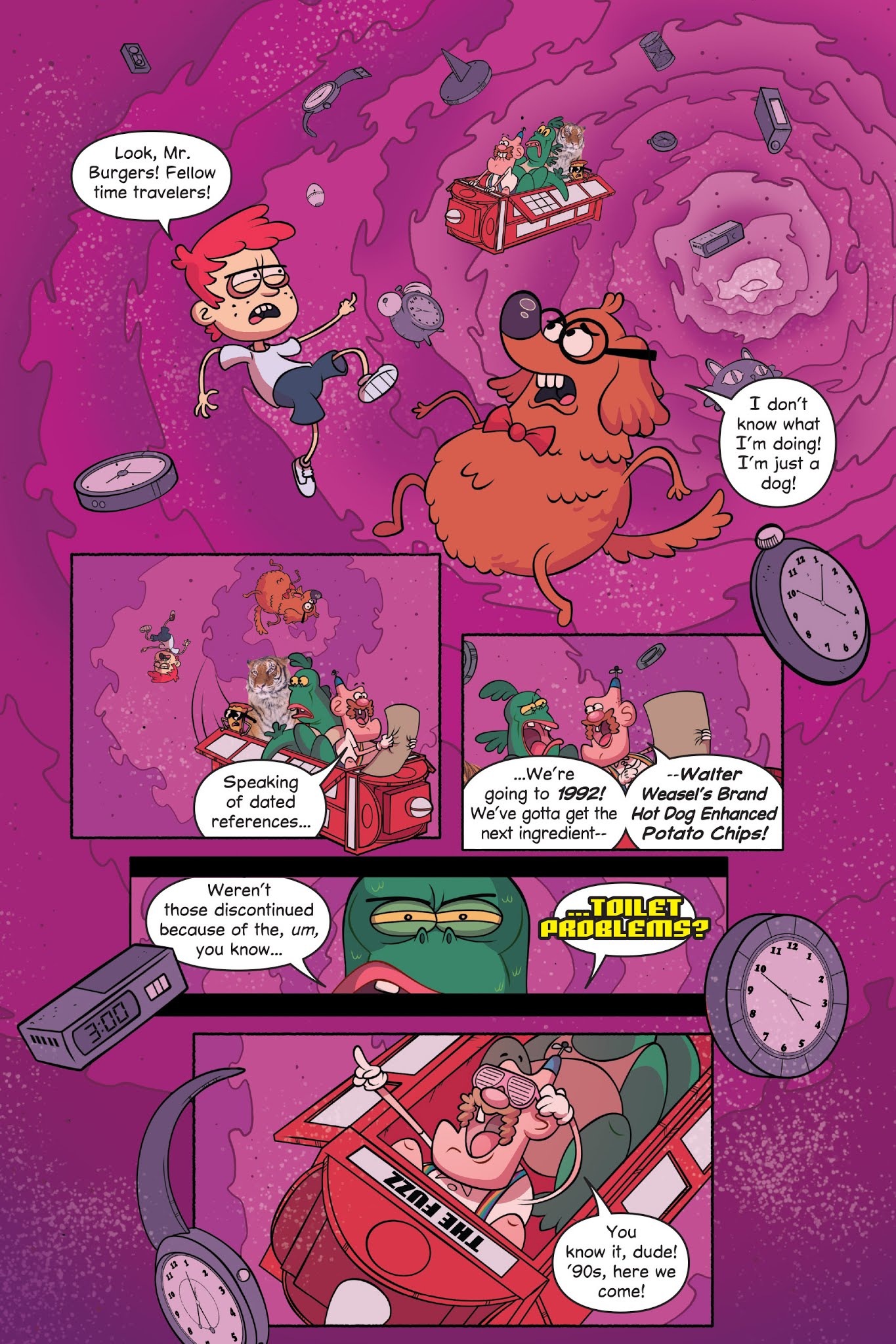 Read online Uncle Grandpa and the Time Casserole comic -  Issue # TPB - 45