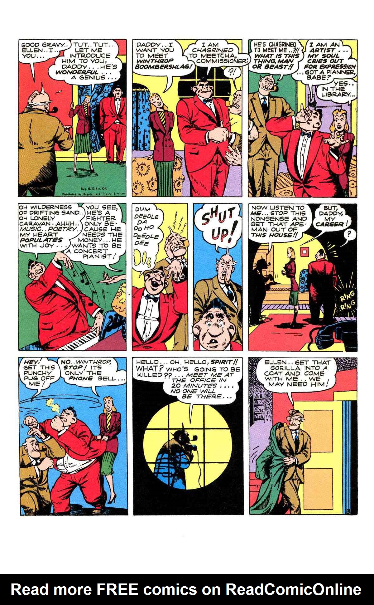 Read online Will Eisner's The Spirit Archives comic -  Issue # TPB 2 (Part 1) - 91