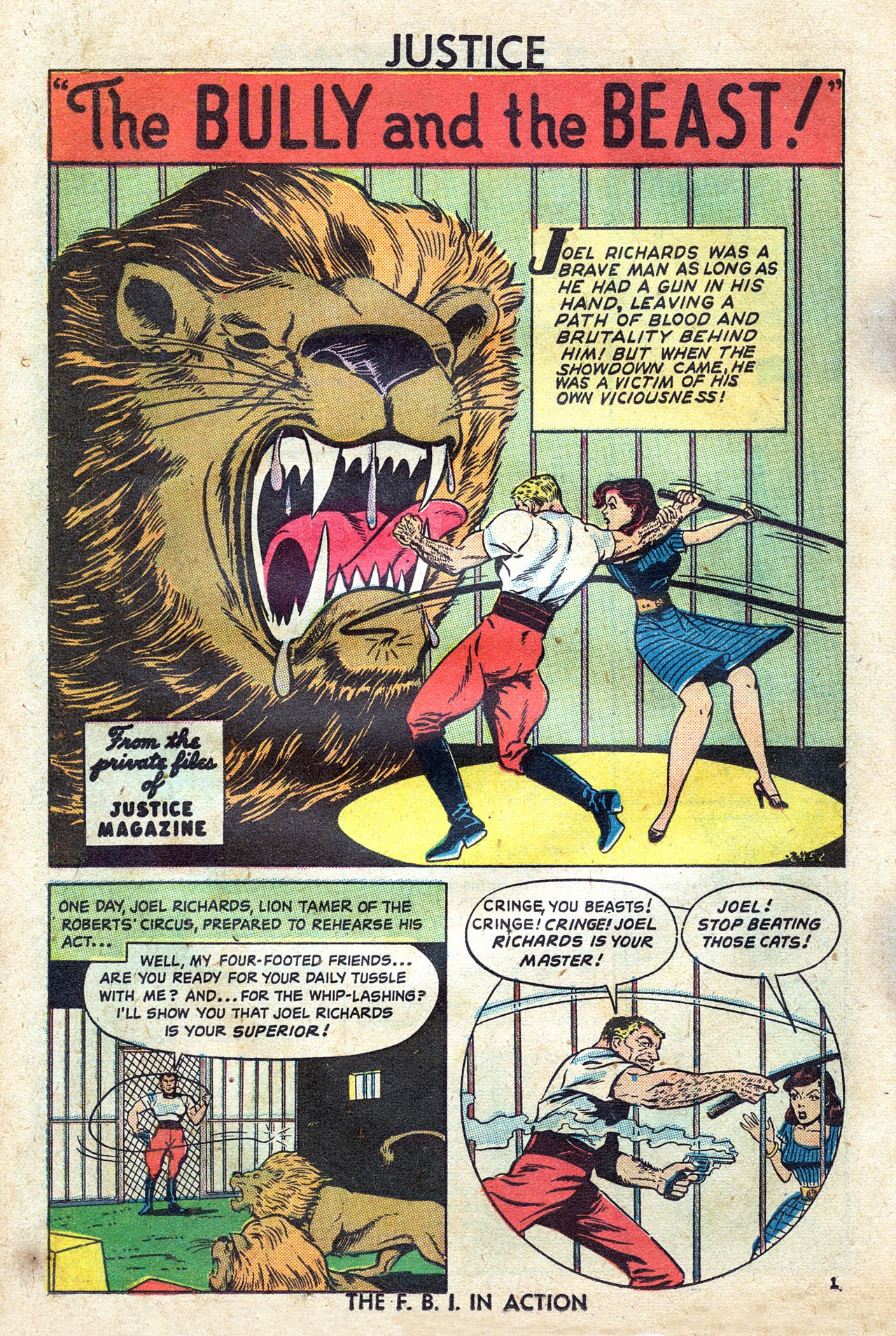 Read online Justice Comics (1947) comic -  Issue #2 - 36