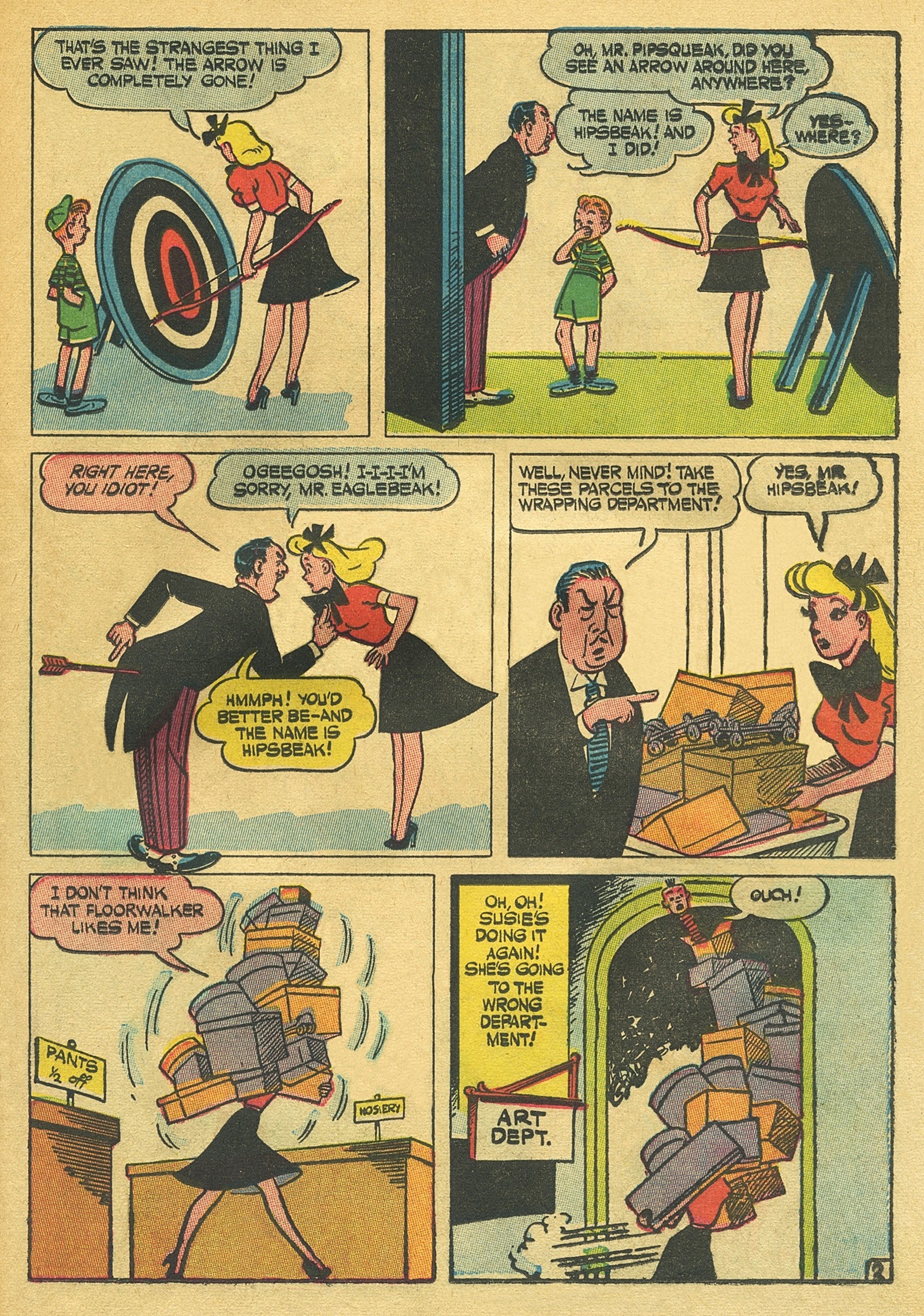 Read online Suzie Comics comic -  Issue #49 - 35