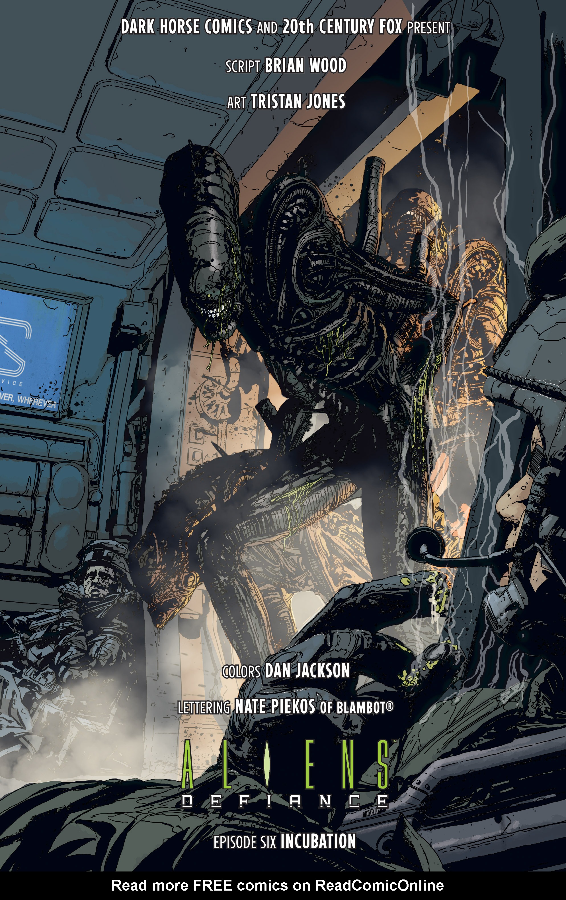 Read online Aliens: Defiance comic -  Issue #6 - 7