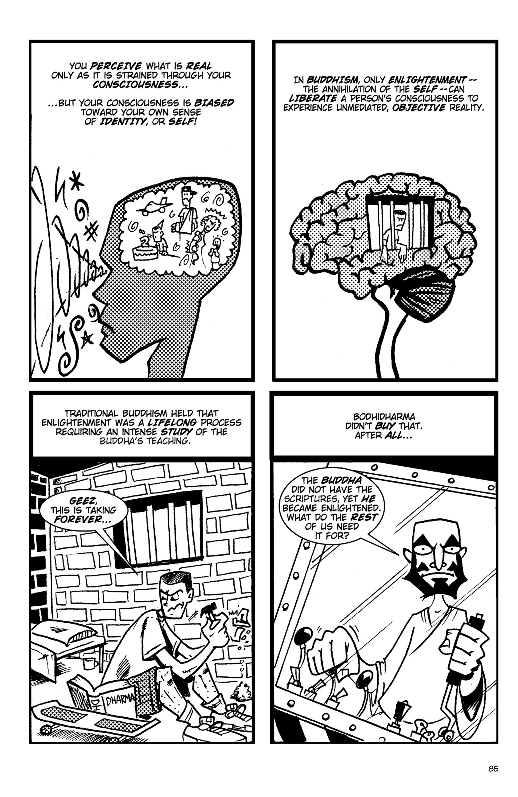 Read online Action Philosophers! comic -  Issue #Action Philosophers! TPB (Part 1) - 85