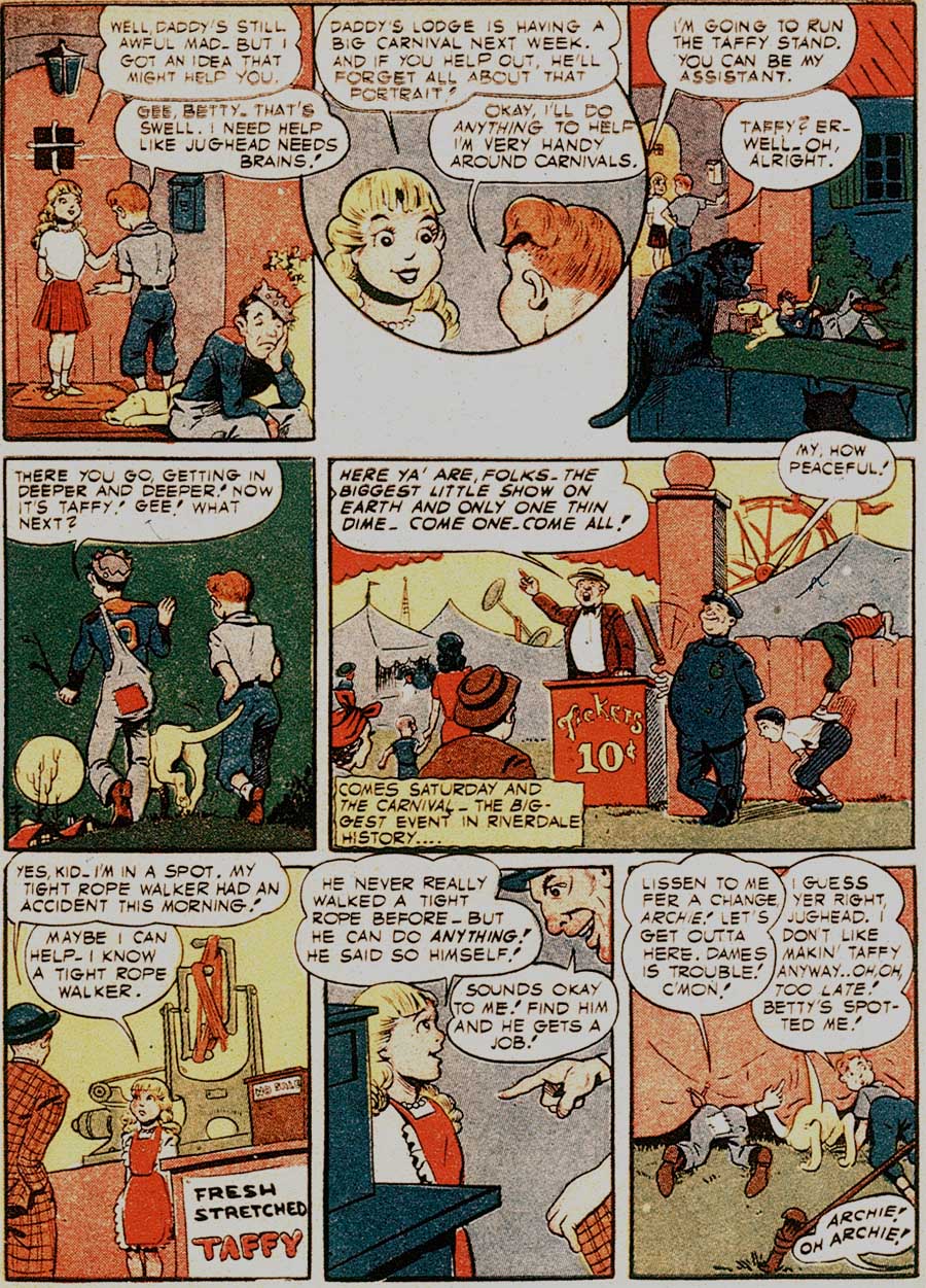 Read online Pep Comics comic -  Issue #22 - 52