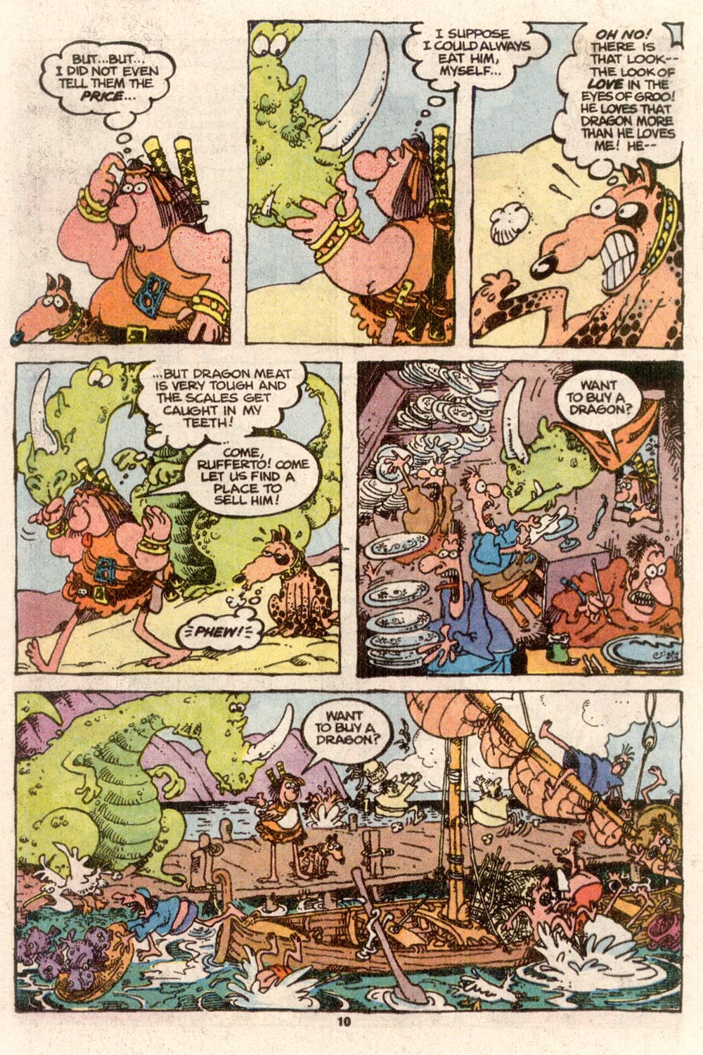 Read online Sergio Aragonés Groo the Wanderer comic -  Issue #68 - 8