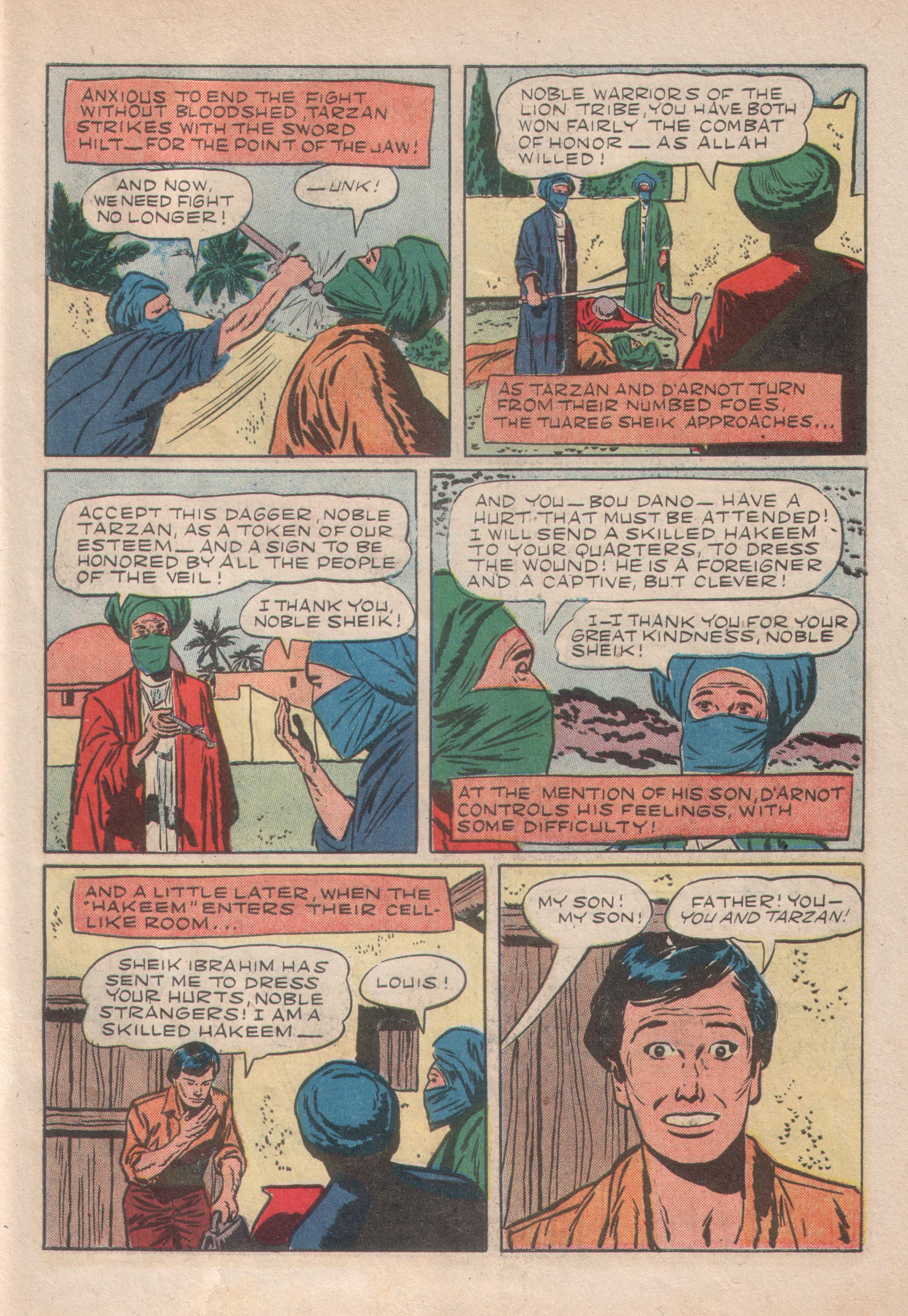 Read online Tarzan (1948) comic -  Issue #42 - 39