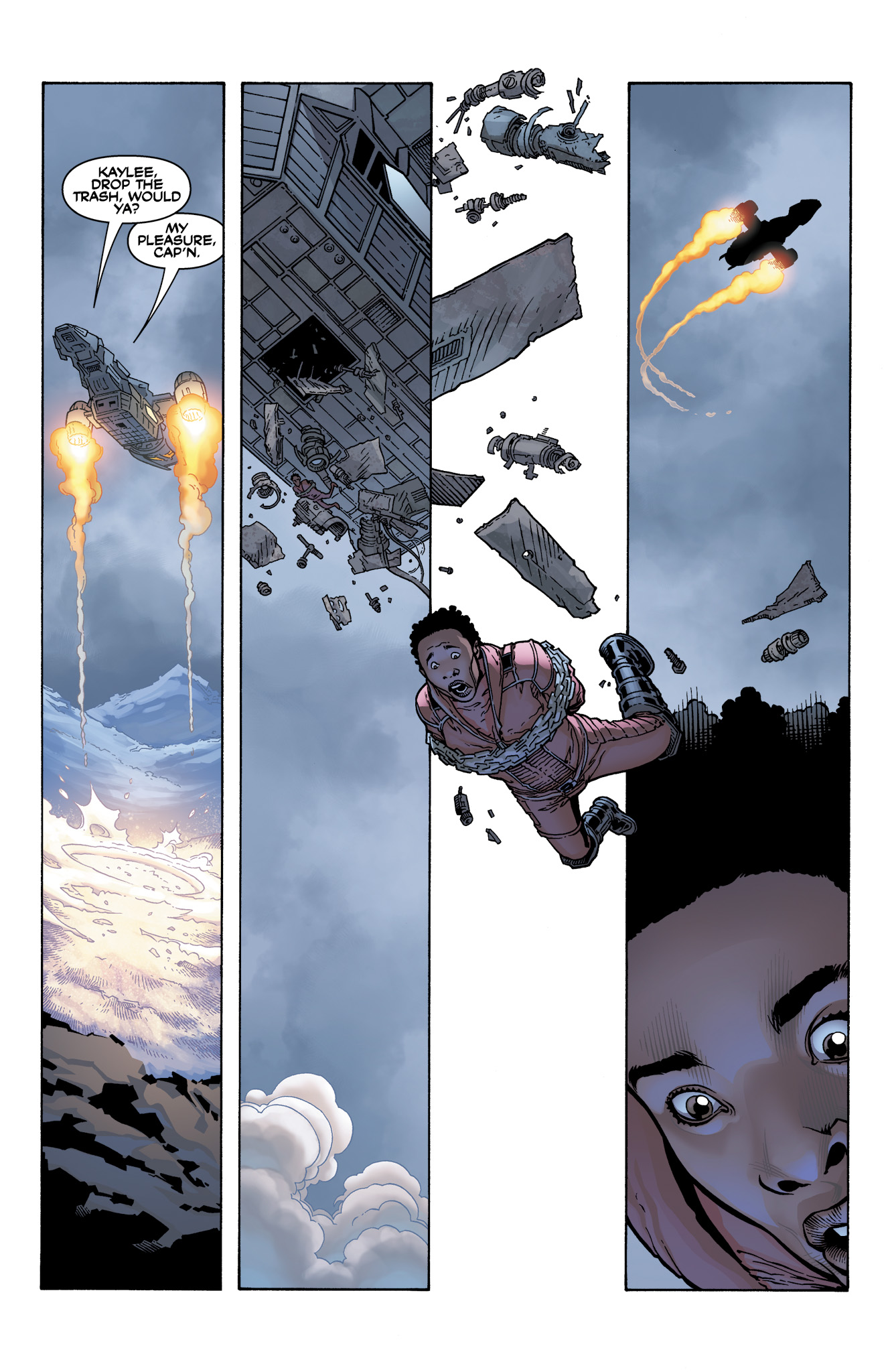 Read online Serenity: Firefly Class 03-K64  Leaves on the Wind comic -  Issue #4 - 6