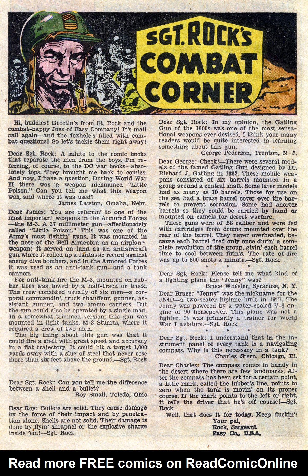 Read online Our Army at War (1952) comic -  Issue #145 - 22