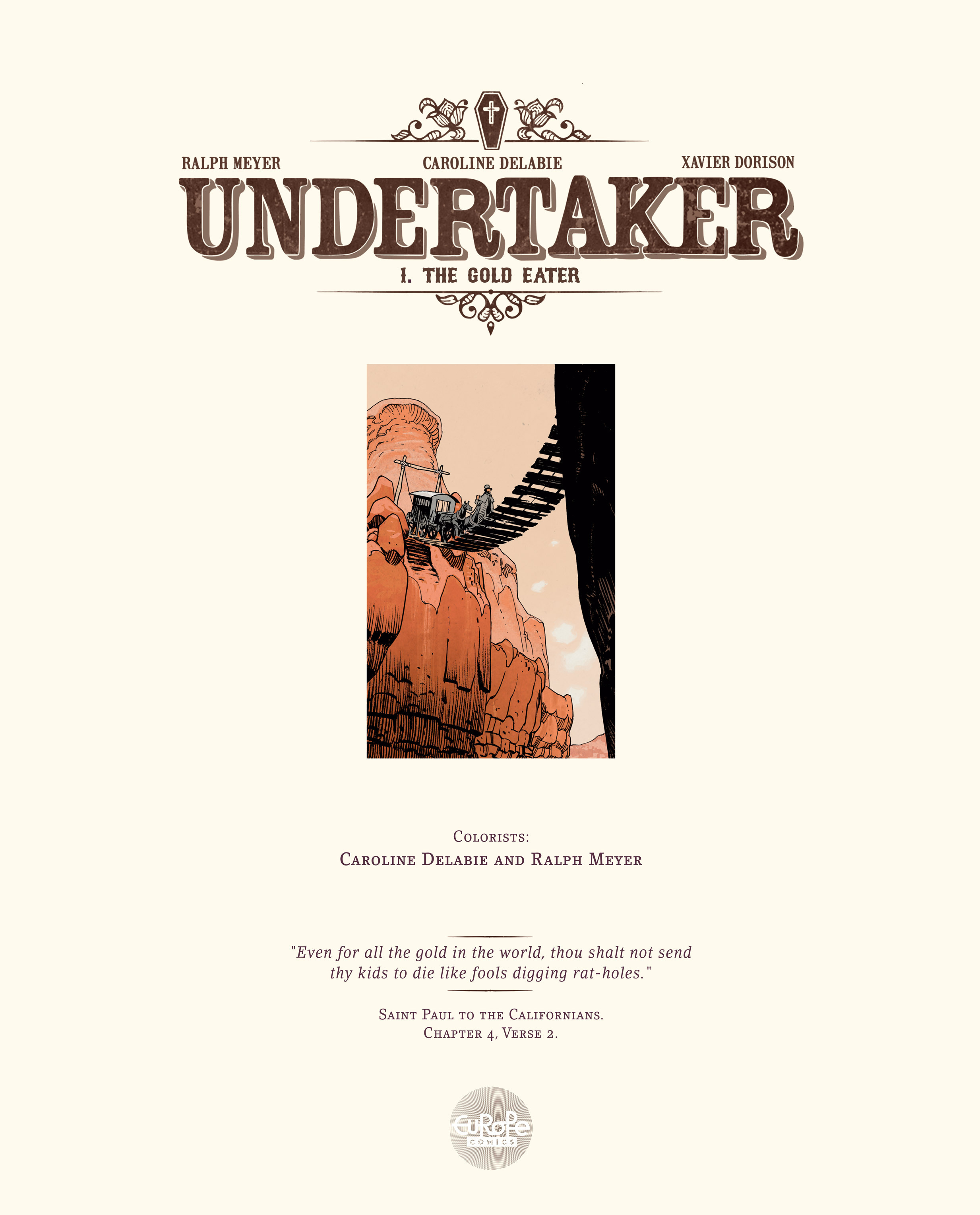 Read online Undertaker (2015) comic -  Issue #1 - 3