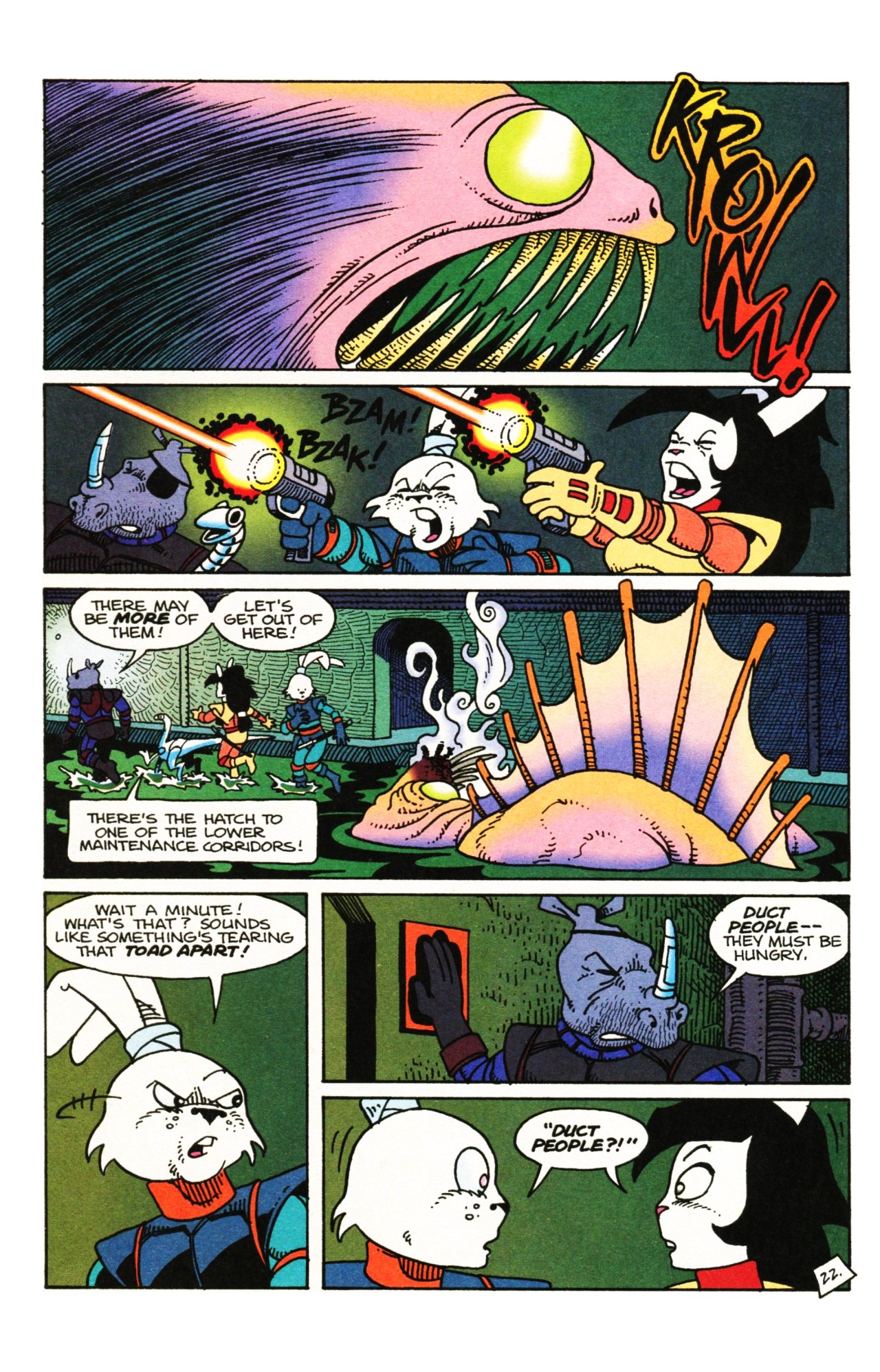 Read online Space Usagi Volume 2 comic -  Issue #2 - 23