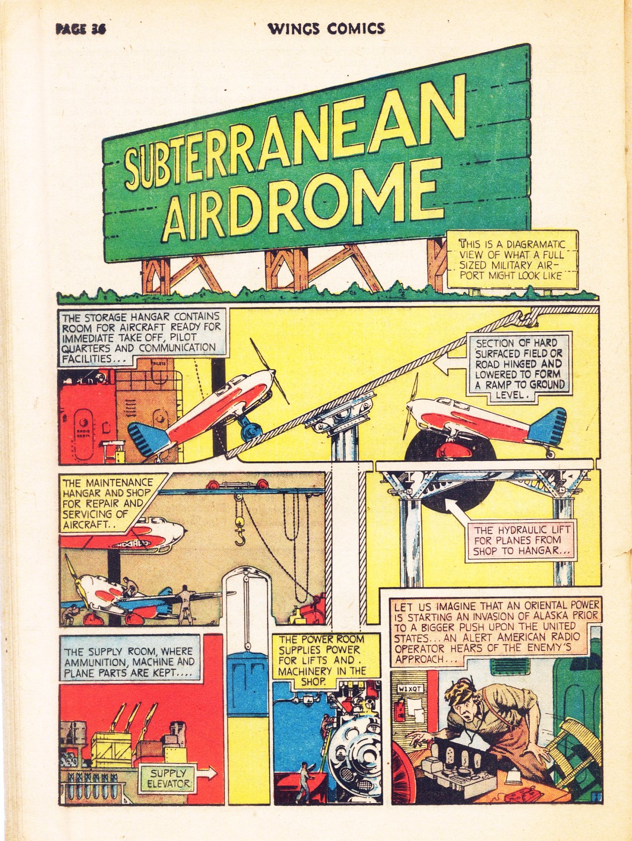 Read online Wings Comics comic -  Issue #8 - 38