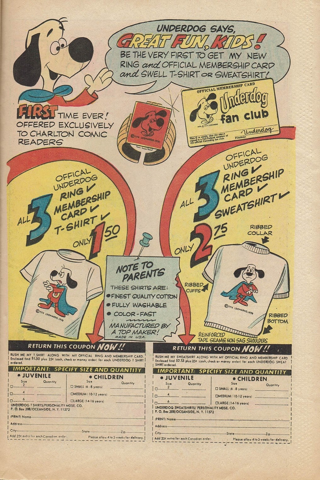 Read online Underdog (1970) comic -  Issue #7 - 25