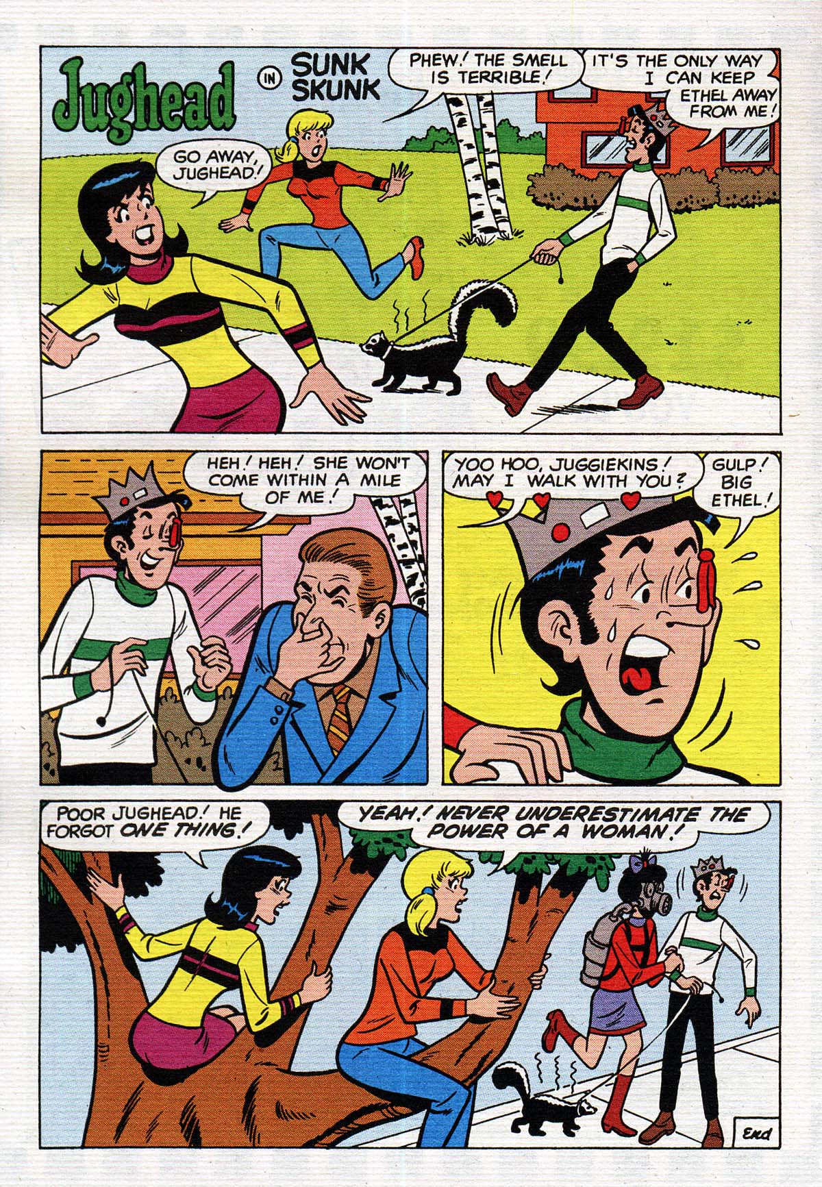 Read online Jughead's Double Digest Magazine comic -  Issue #107 - 171
