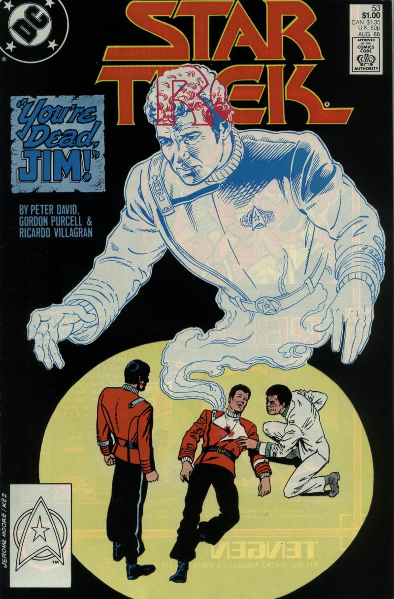 Read online Star Trek (1984) comic -  Issue #53 - 1