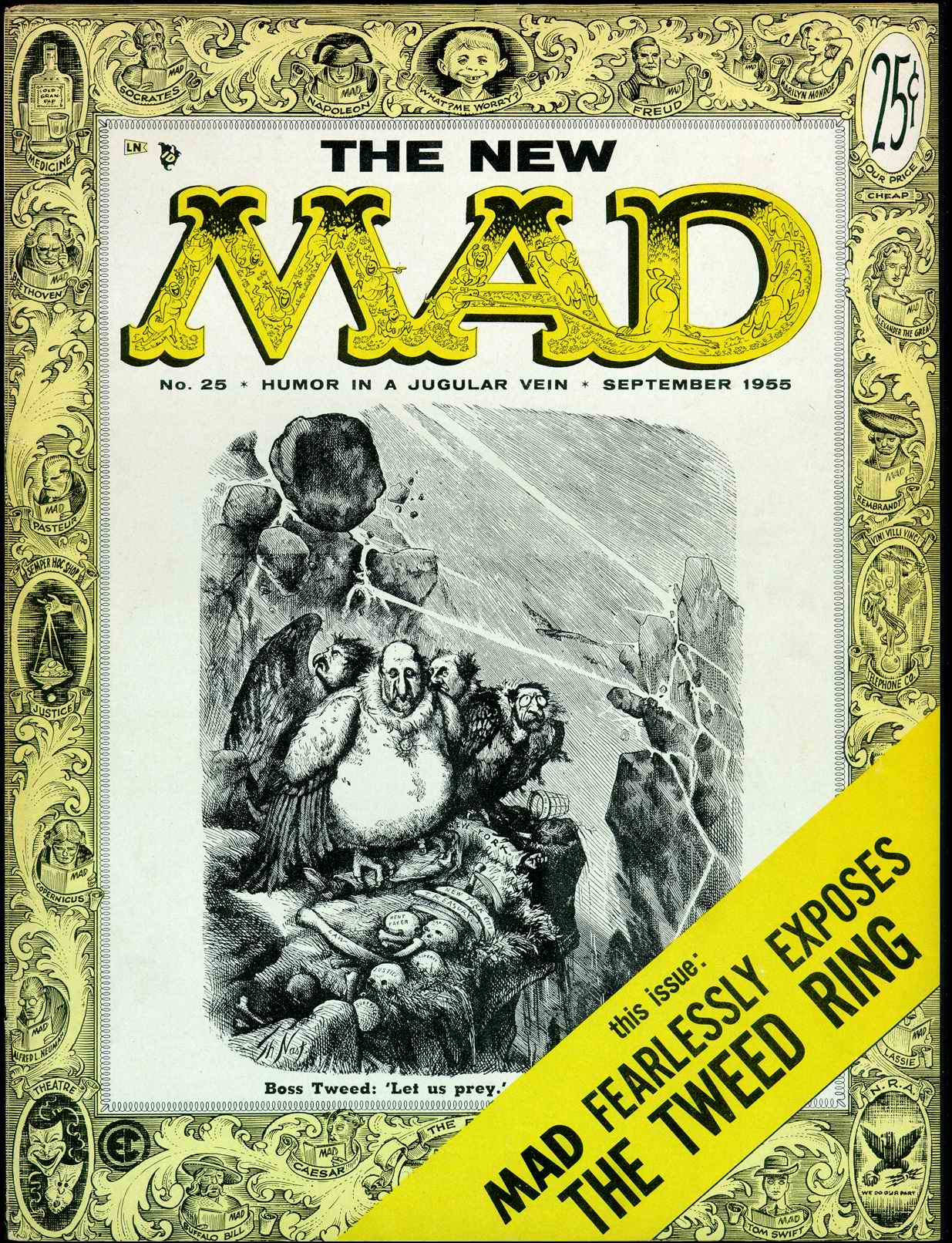 Read online MAD comic -  Issue #25 - 1