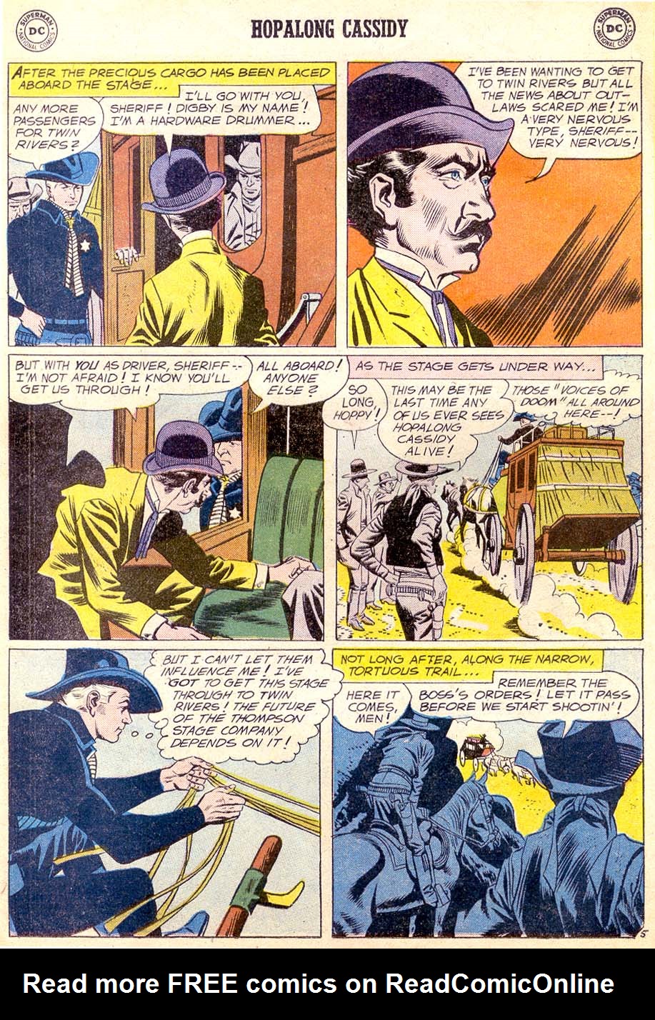 Read online Hopalong Cassidy comic -  Issue #133 - 7
