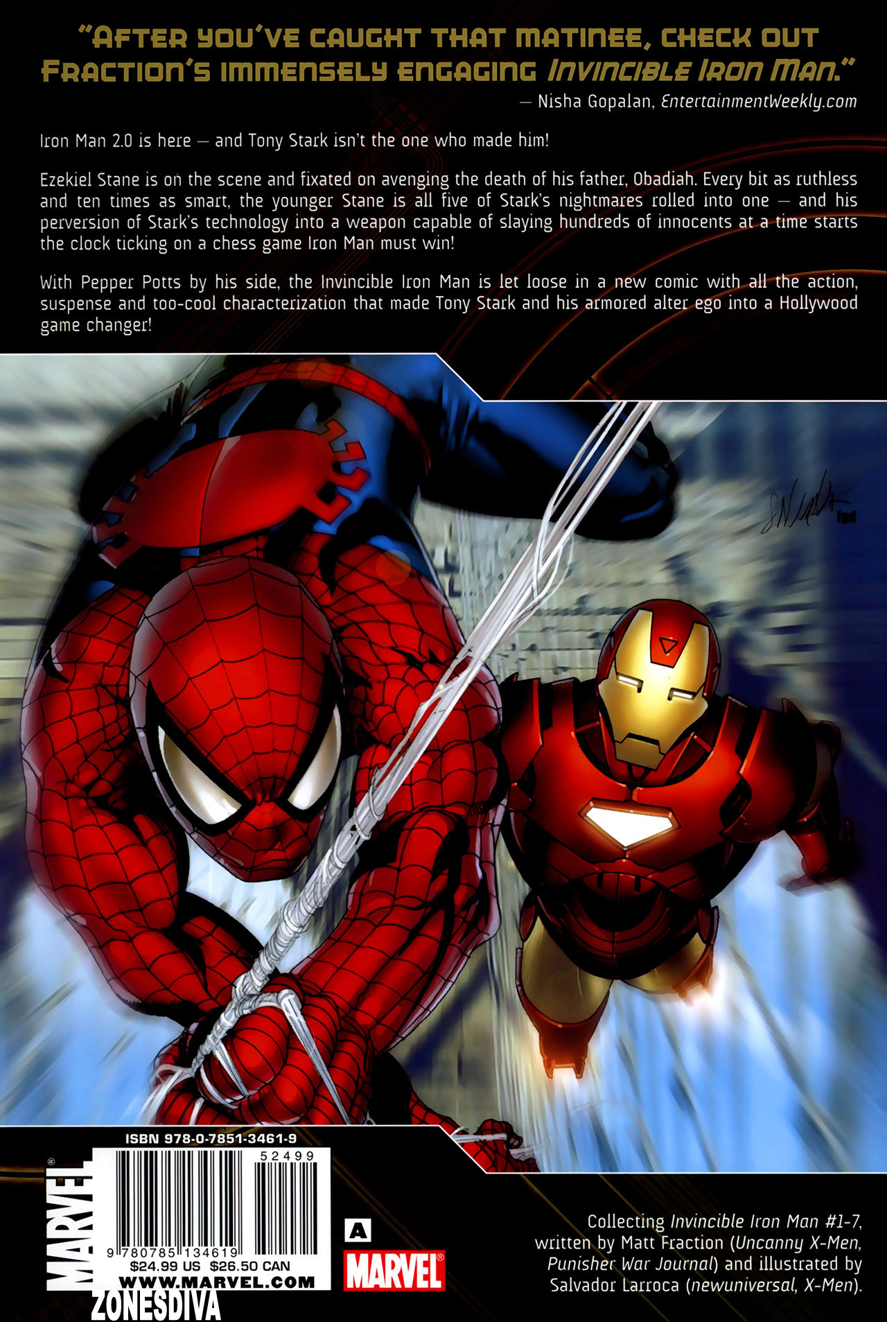 Read online The Invincible Iron Man (2008) comic -  Issue #1-7 - 195