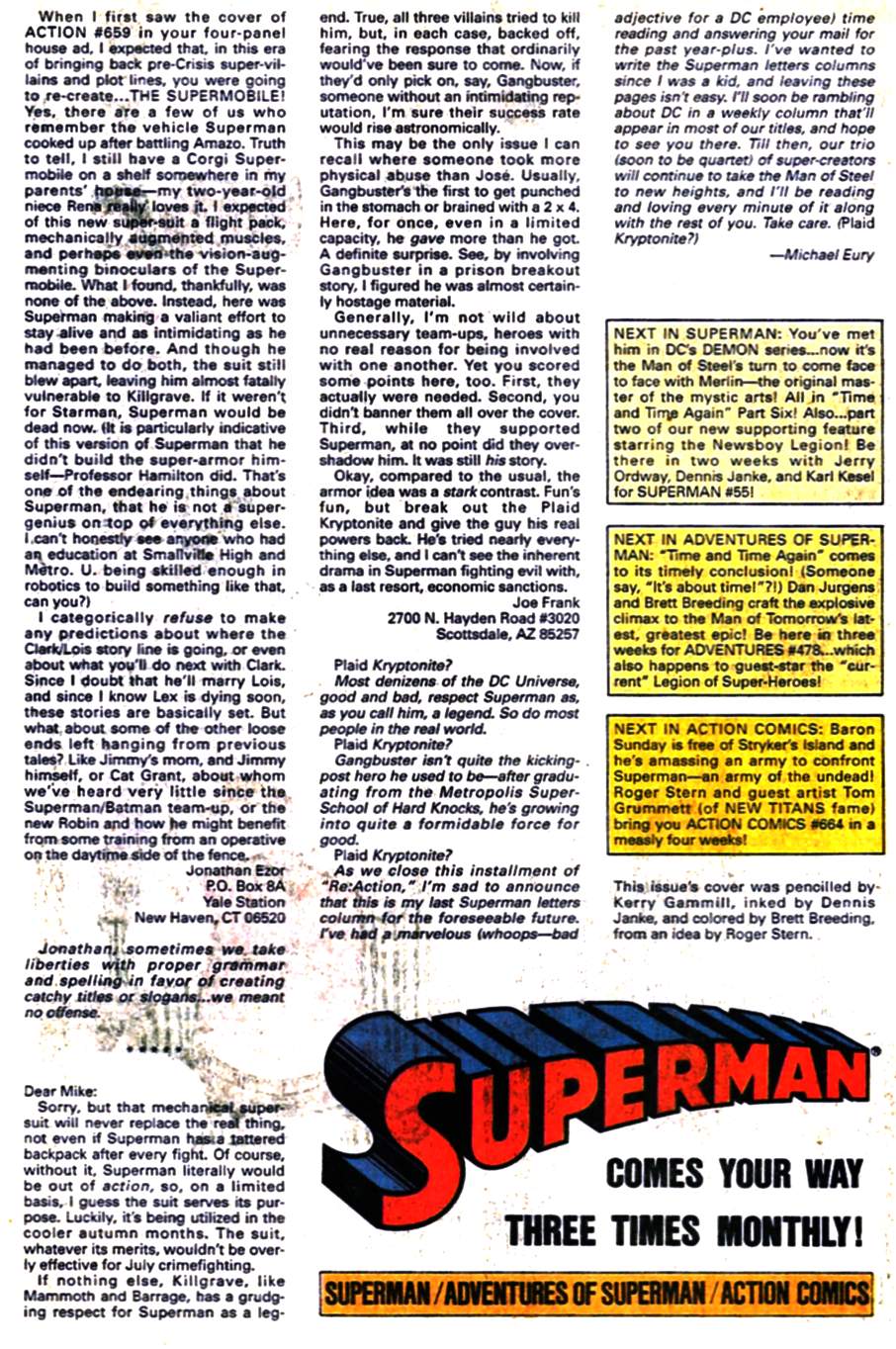 Read online Action Comics (1938) comic -  Issue #663 - 25