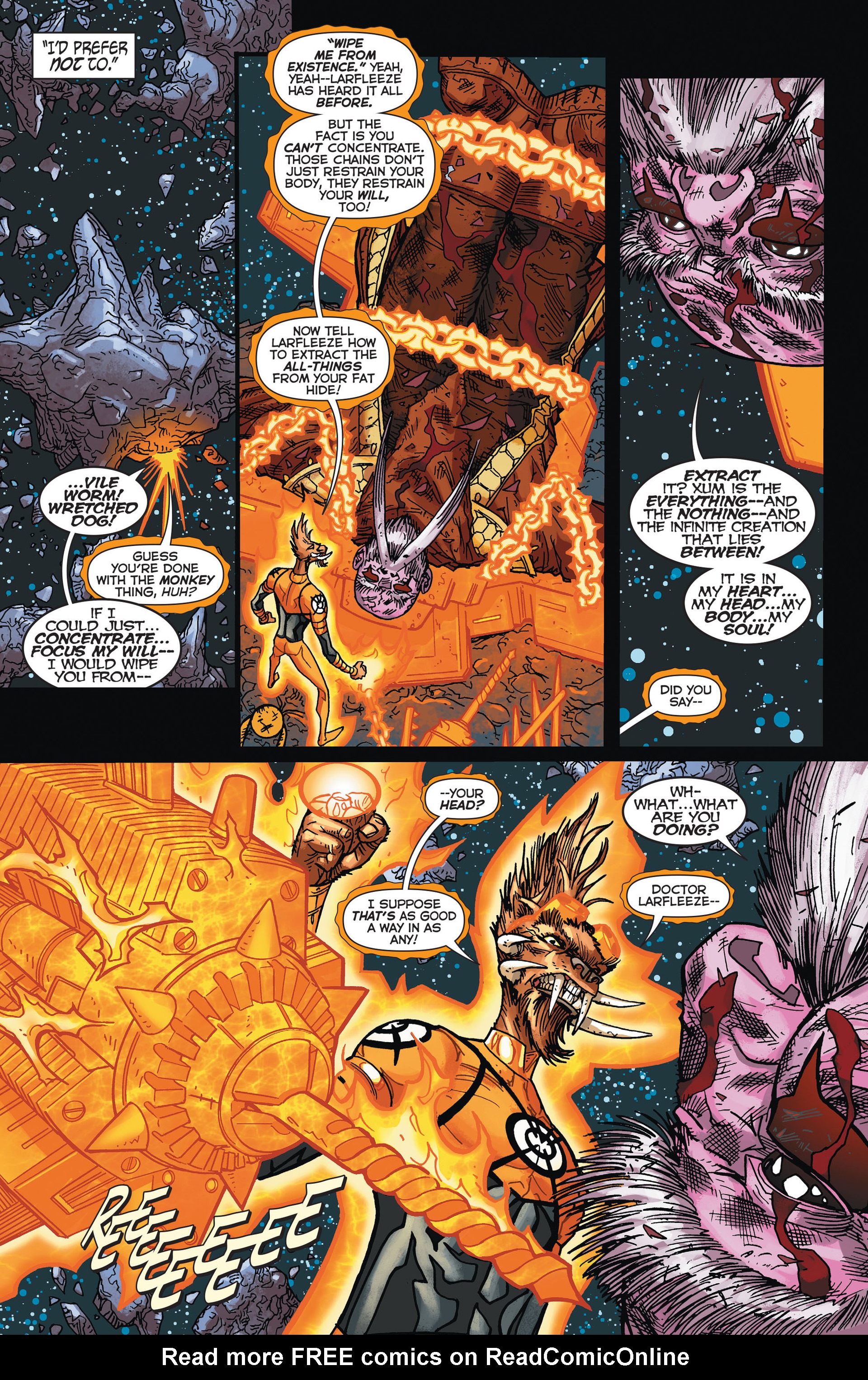 Read online Larfleeze comic -  Issue #9 - 14