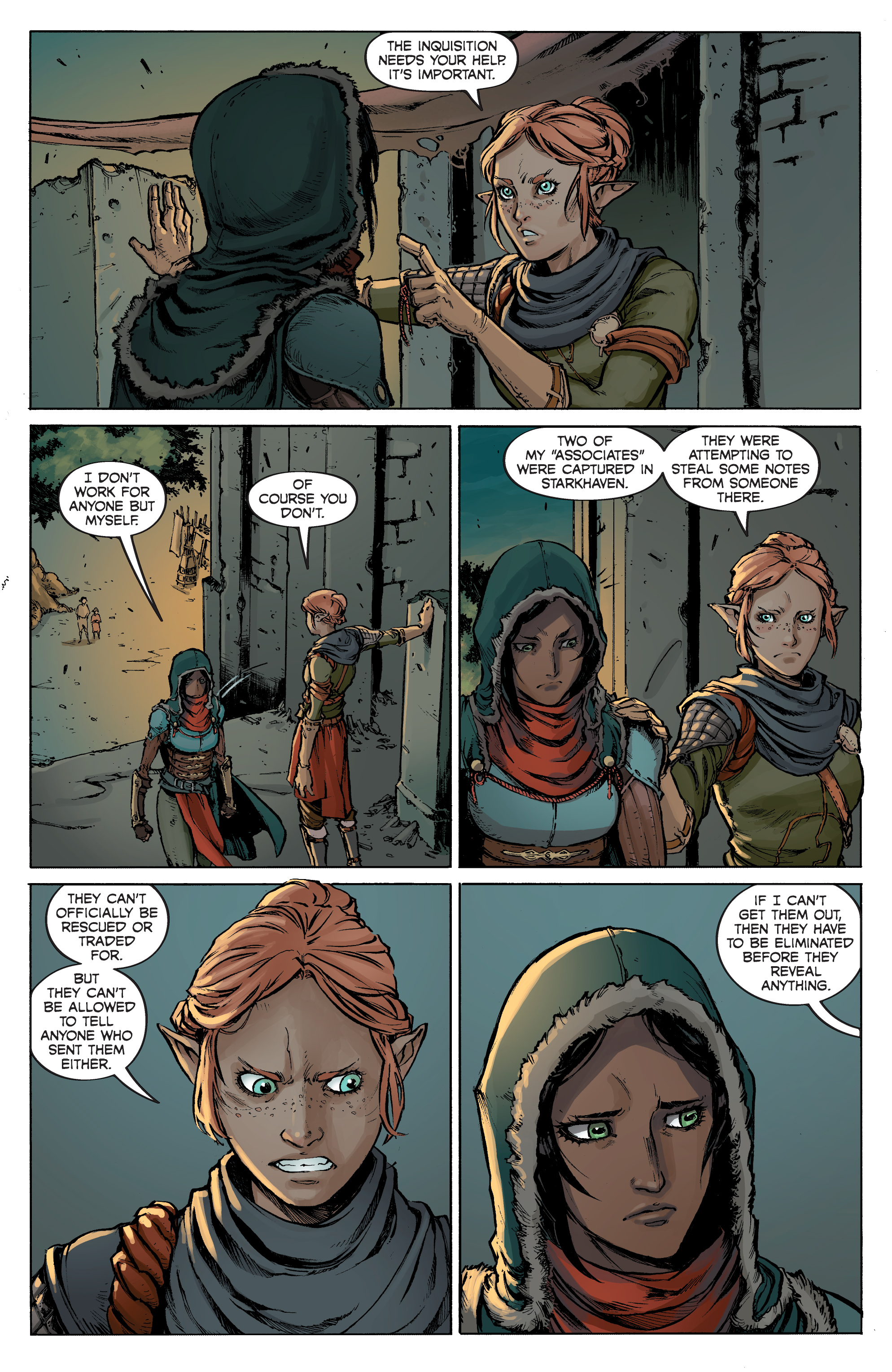 Read online Dragon Age: Knight Errant comic -  Issue #2 - 6