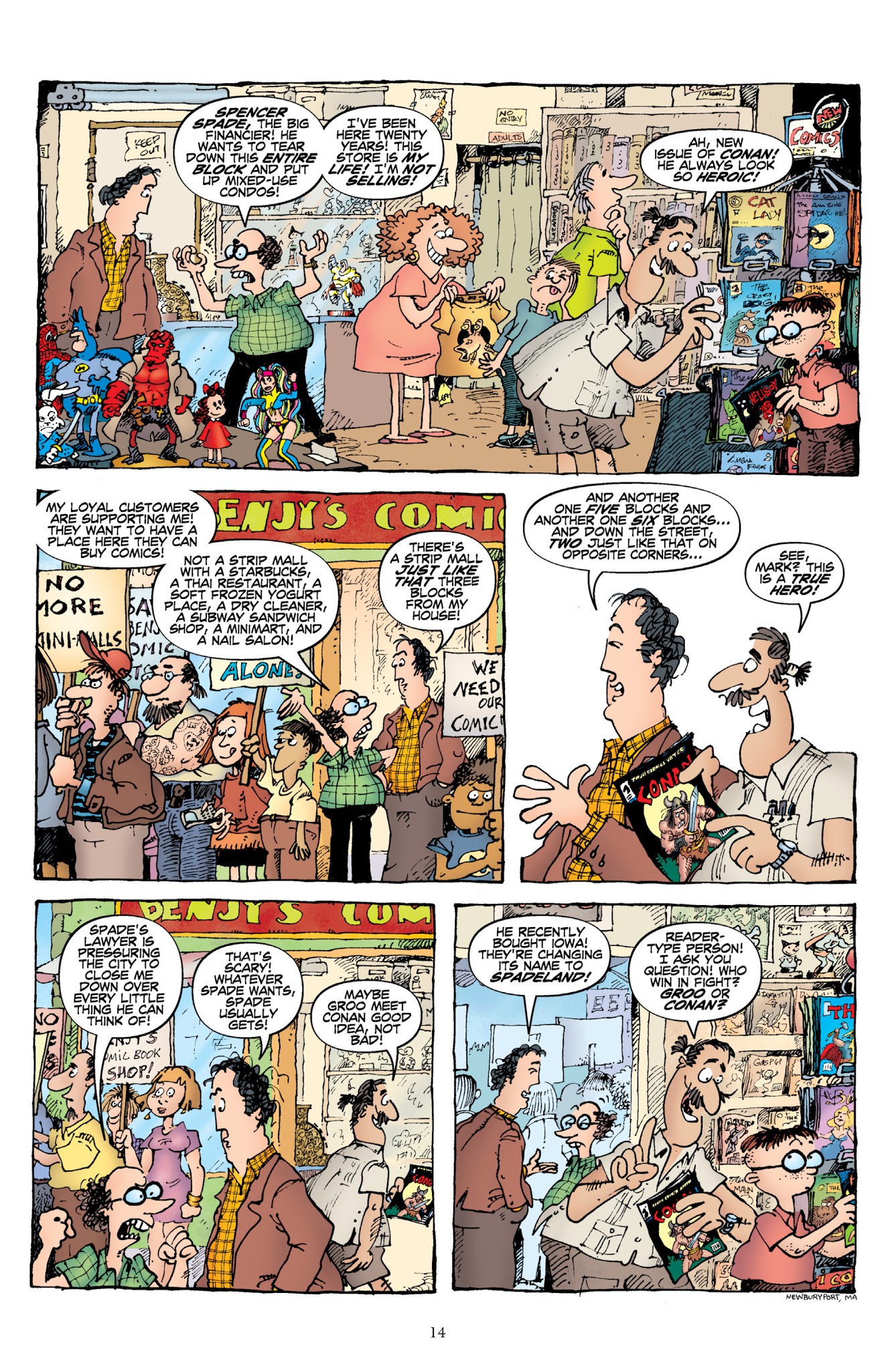 Read online Groo vs. Conan comic -  Issue # TPB - 16