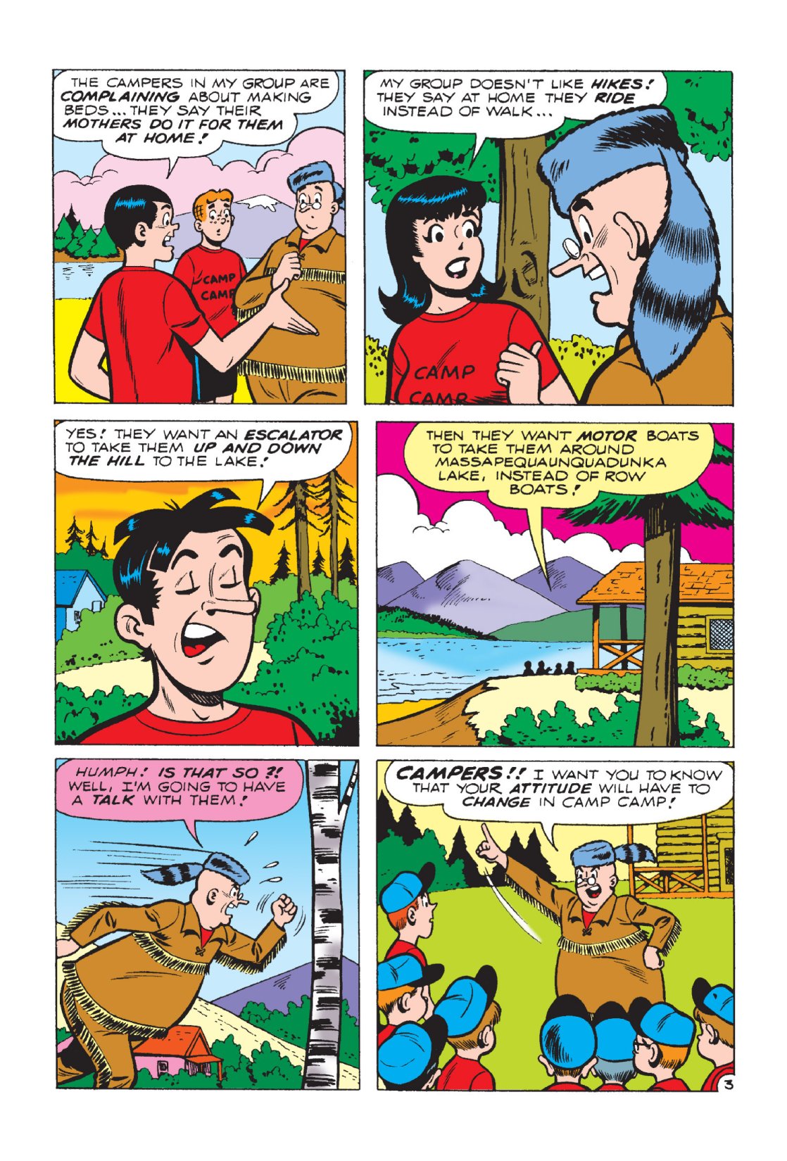 Read online Archie's Camp Tales comic -  Issue # TPB - 49
