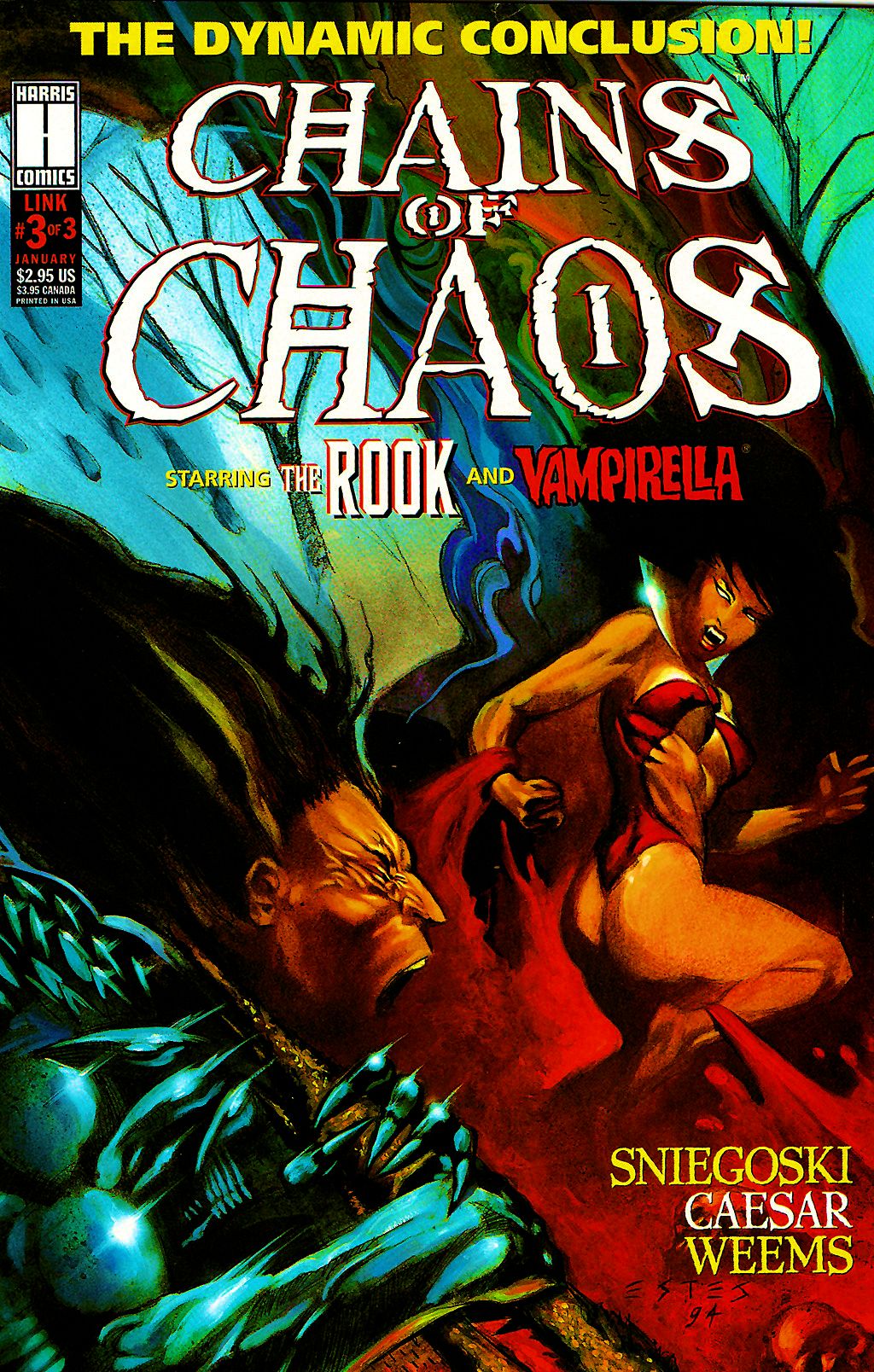 Read online Chains of Chaos comic -  Issue #3 - 1