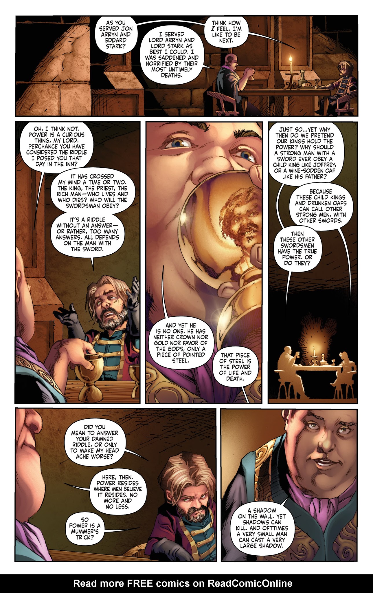 Read online A Clash of Kings comic -  Issue #5 - 10