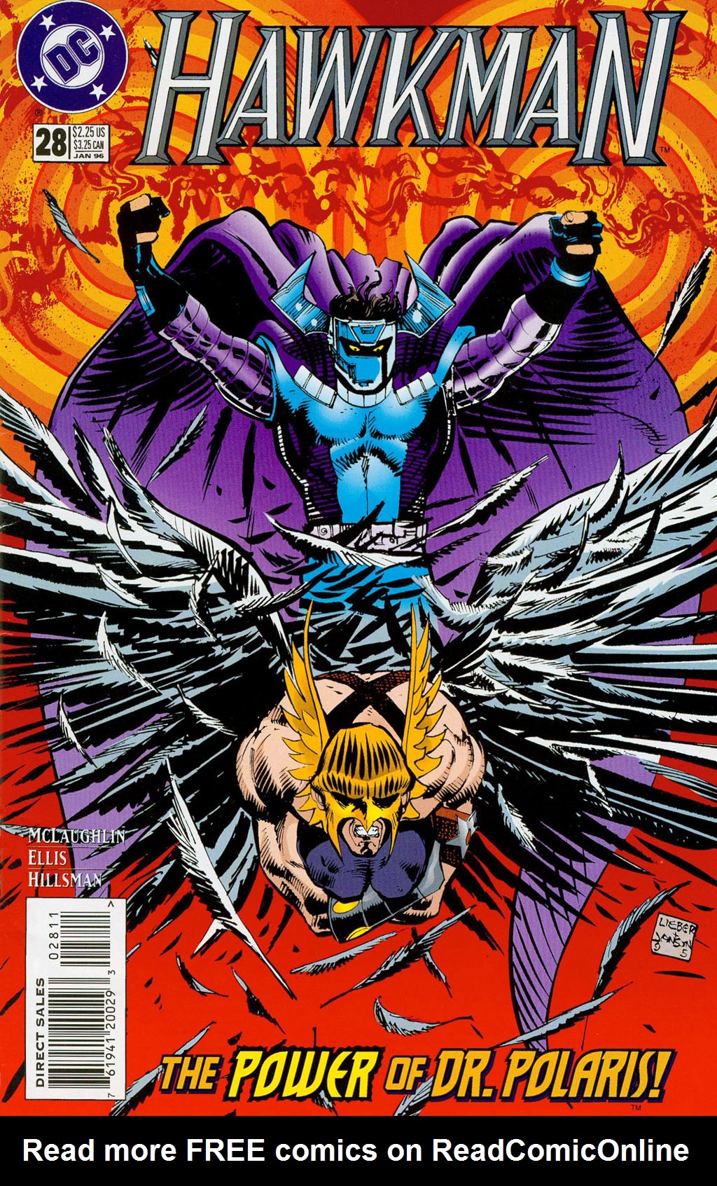 Read online Hawkman (1993) comic -  Issue #28 - 2