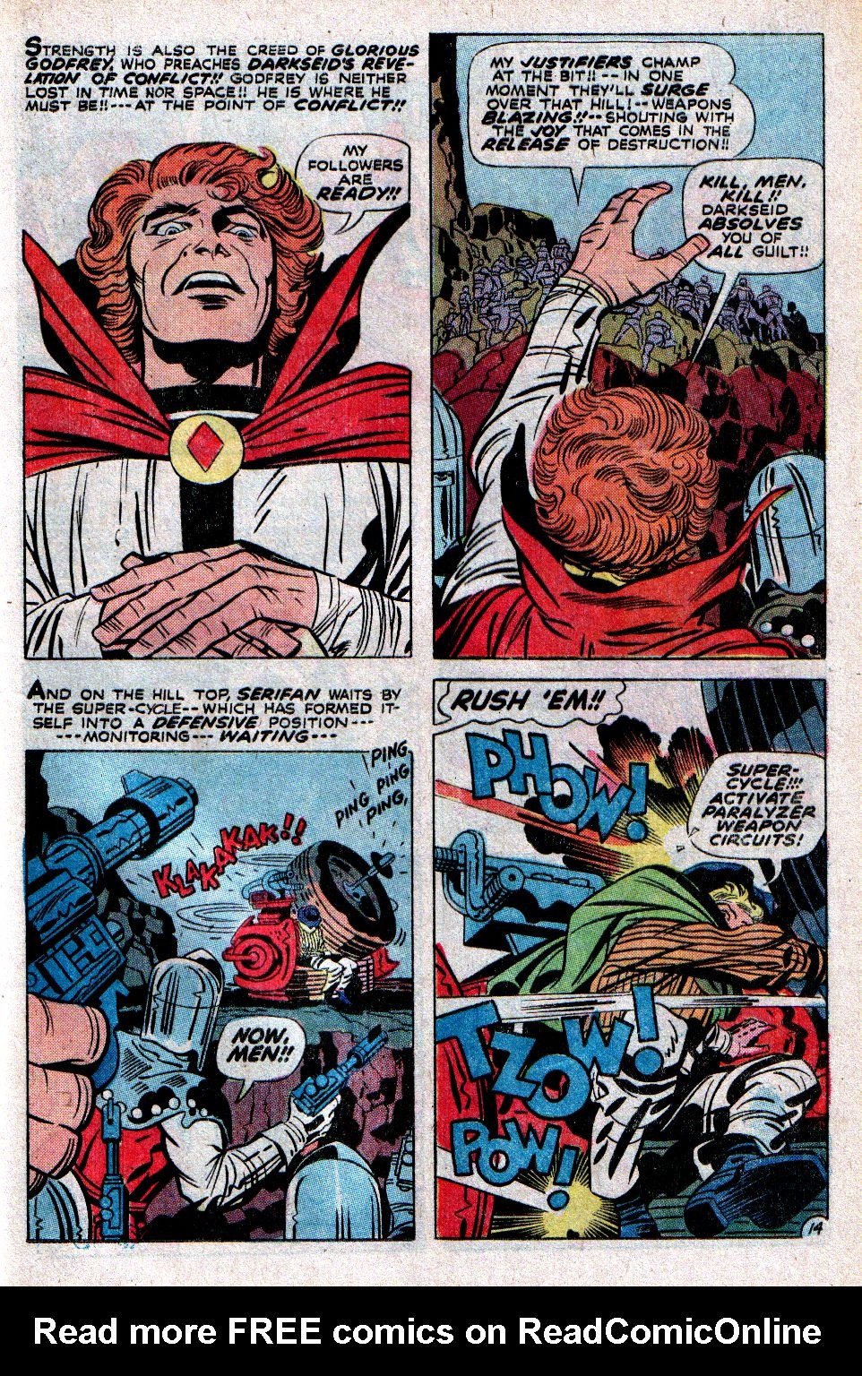 Read online Forever People (1971) comic -  Issue #7 - 16