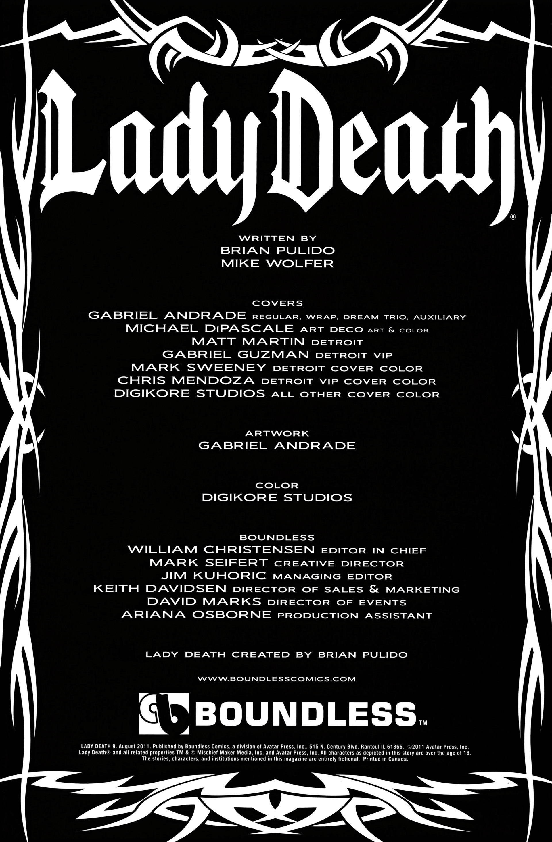 Read online Lady Death (2010) comic -  Issue #9 - 4