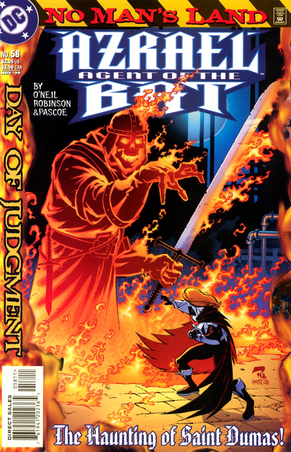 Read online Azrael: Agent of the Bat comic -  Issue #58 - 1