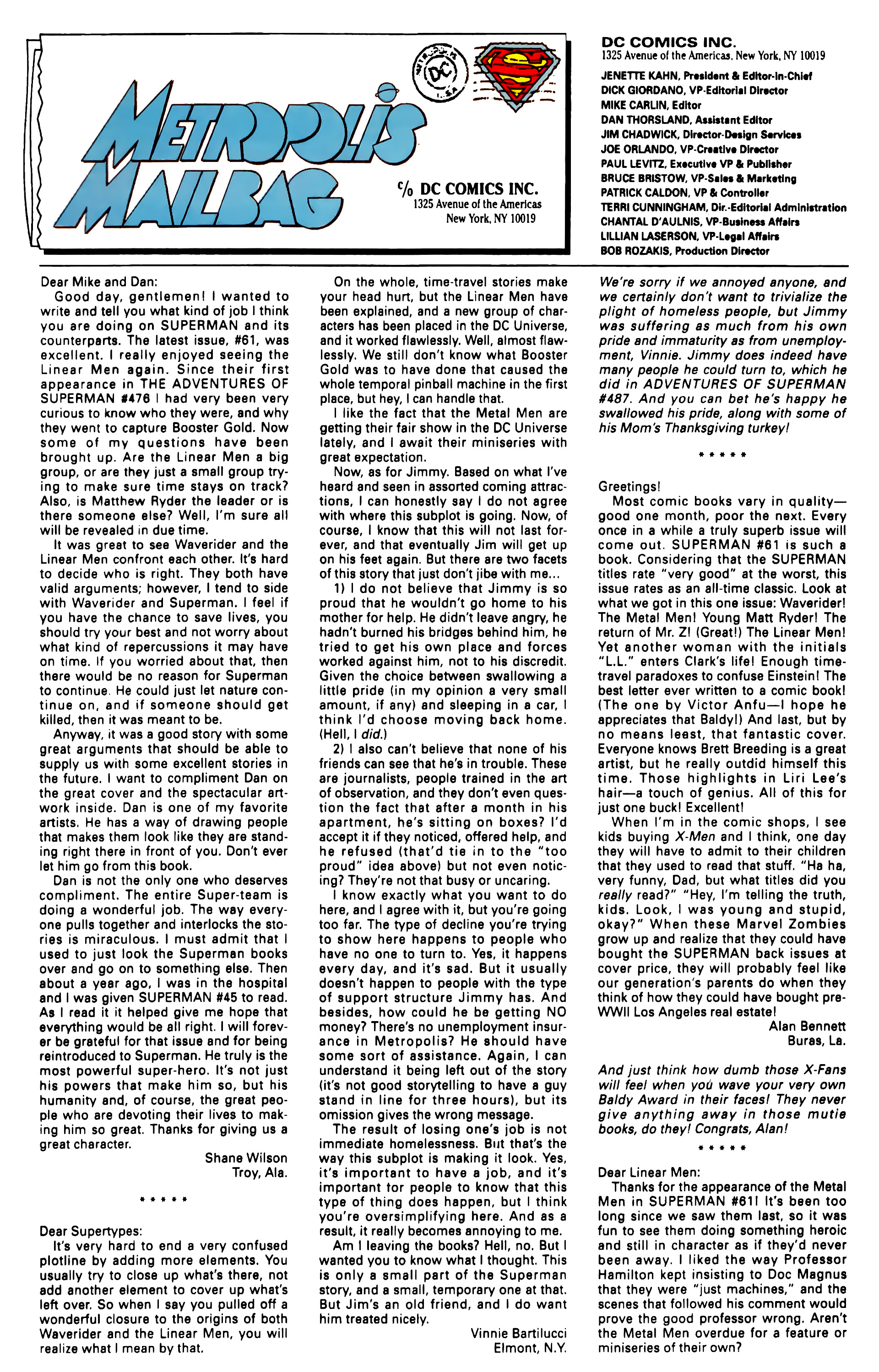 Read online Superman (1987) comic -  Issue #65 - 23