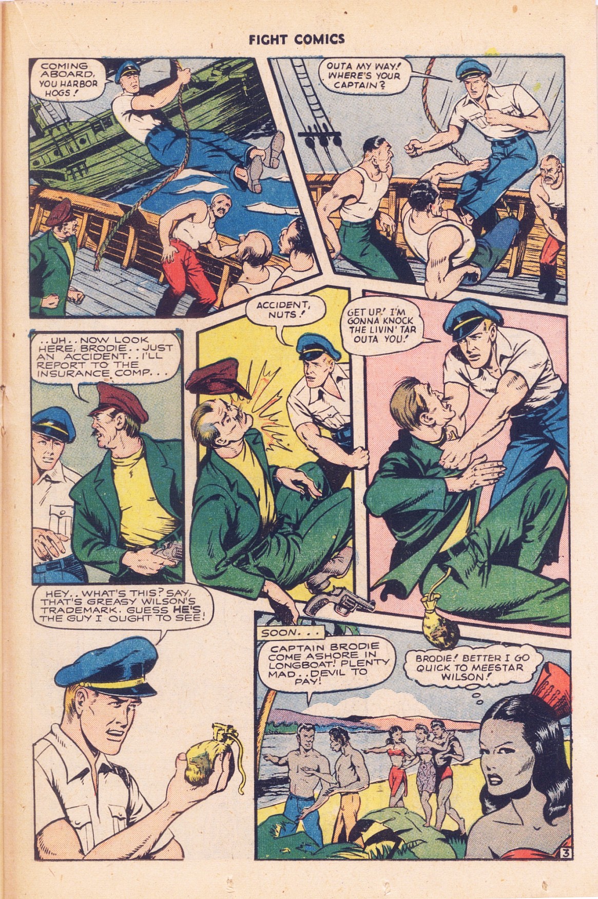 Read online Fight Comics comic -  Issue #38 - 29