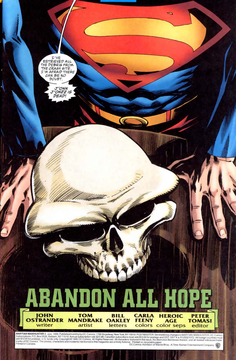 Read online Martian Manhunter (1998) comic -  Issue #8 - 2