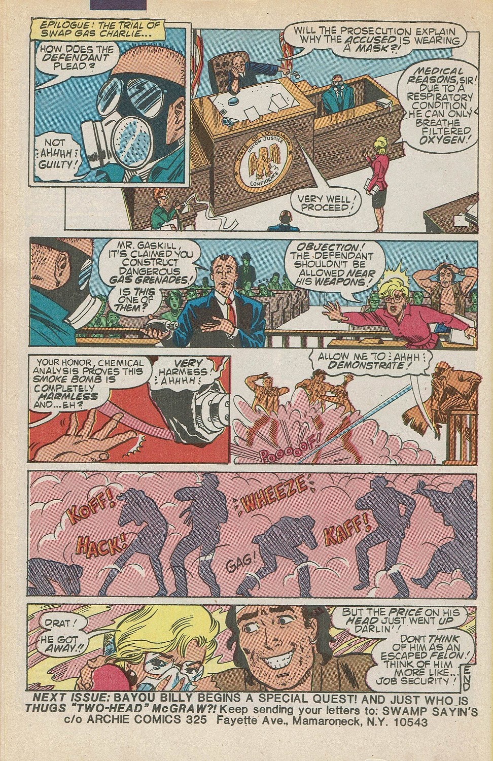 Read online The Adventures of Bayou Billy comic -  Issue #3 - 34
