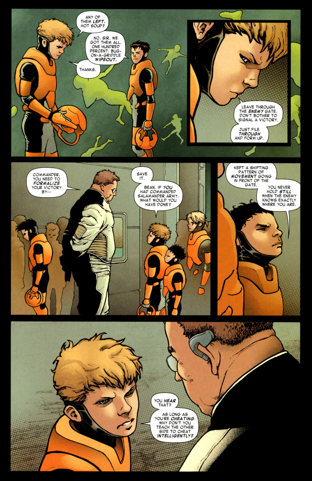 Read online Ender's Shadow: Command School comic -  Issue #2 - 23