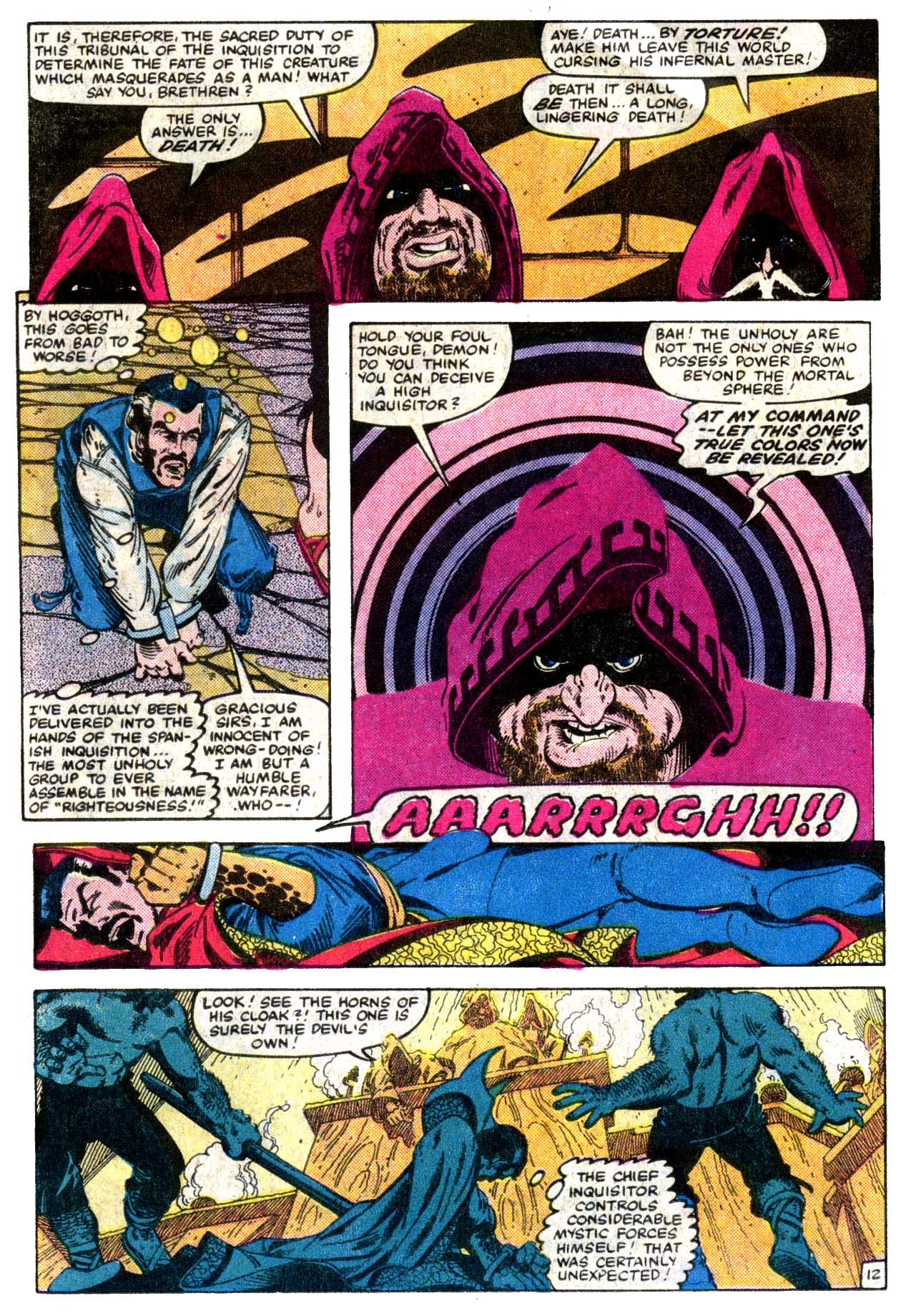 Read online Doctor Strange (1974) comic -  Issue #52 - 13