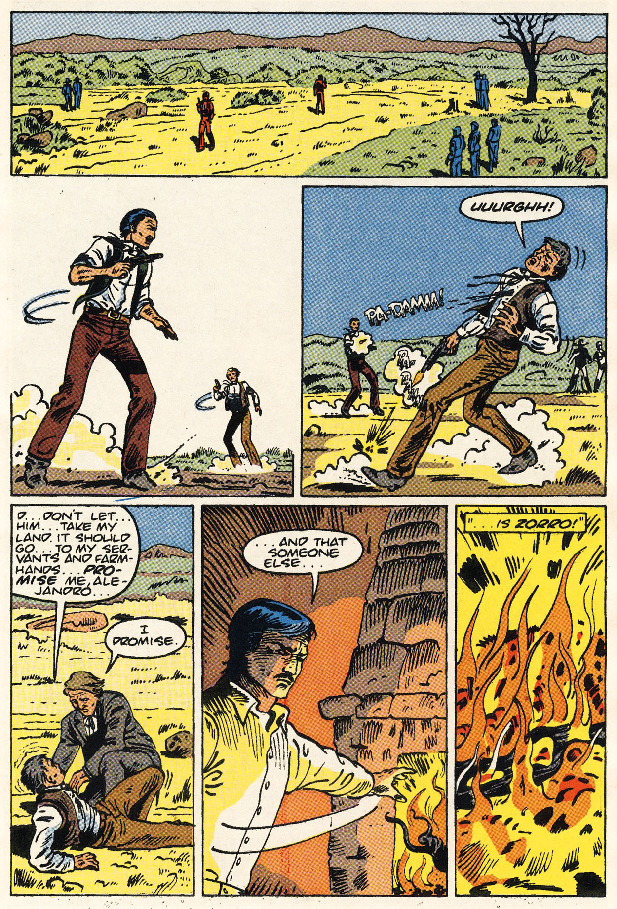 Read online Zorro (1990) comic -  Issue #10 - 13