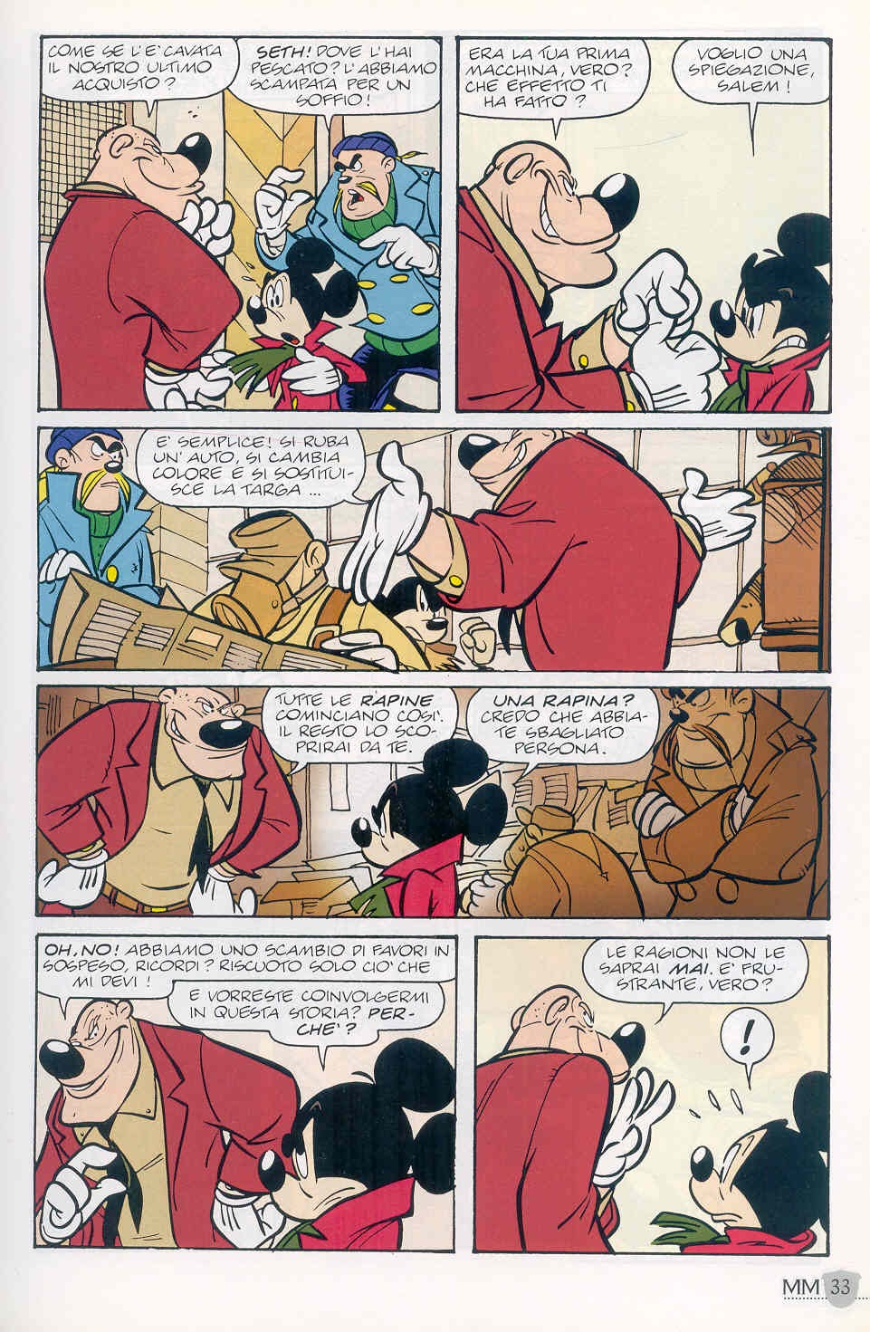 Read online Mickey Mouse Mystery Magazine comic -  Issue #4 - 34