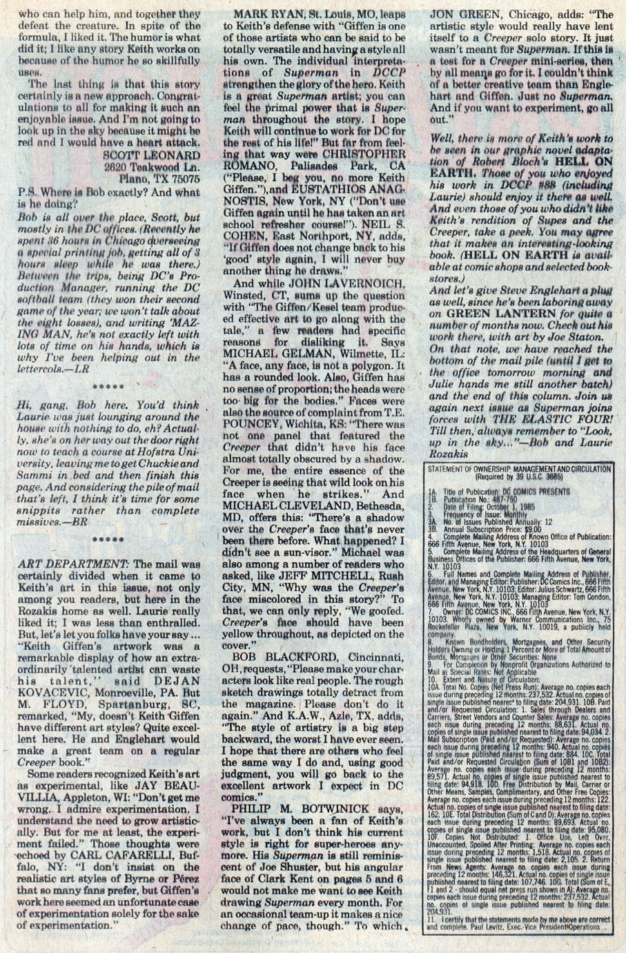 Read online DC Comics Presents comic -  Issue #92 - 27