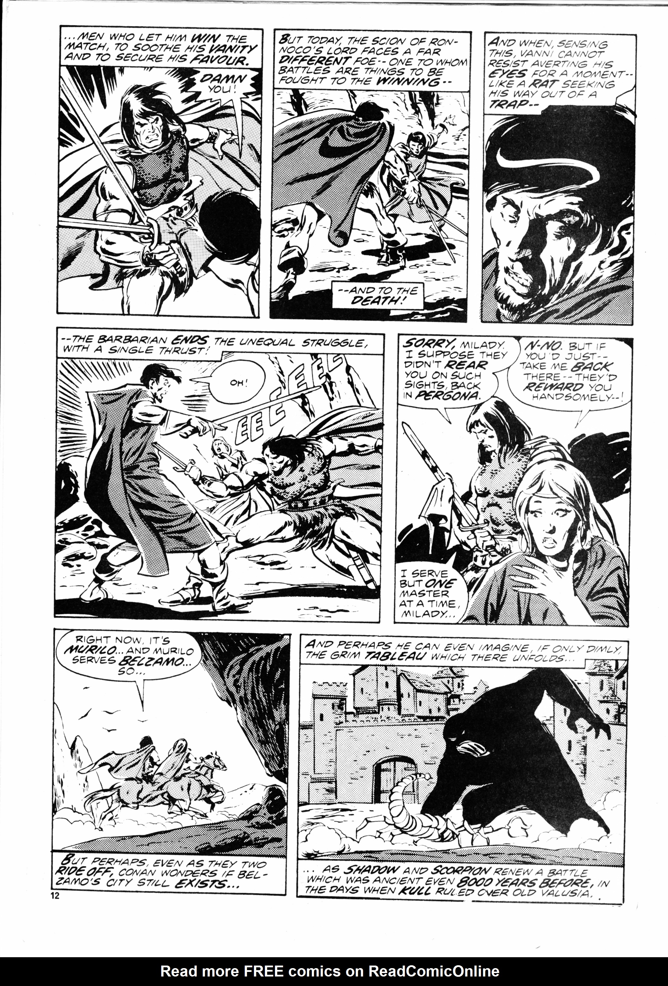 Read online Planet of the Apes (1974) comic -  Issue #119 - 12