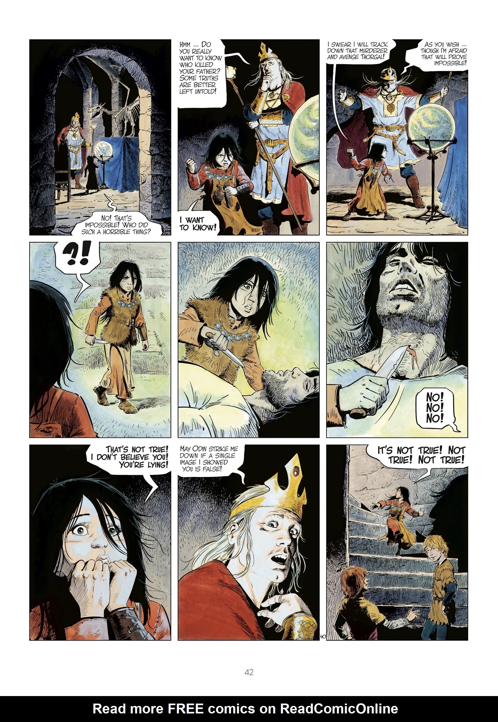 Read online The World of Thorgal: Wolfcub comic -  Issue #1 - 44
