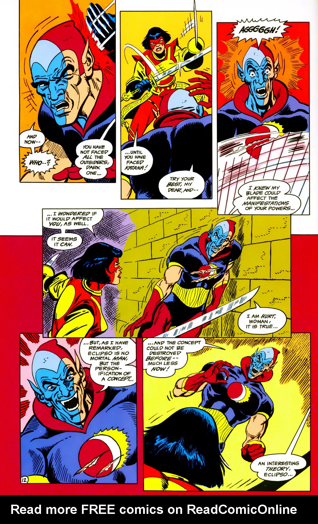 Read online The Outsiders (1985) comic -  Issue #18 - 13