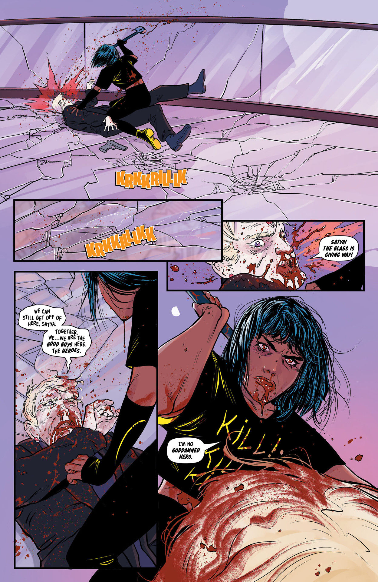 Read online Bylines in Blood comic -  Issue #4 - 24