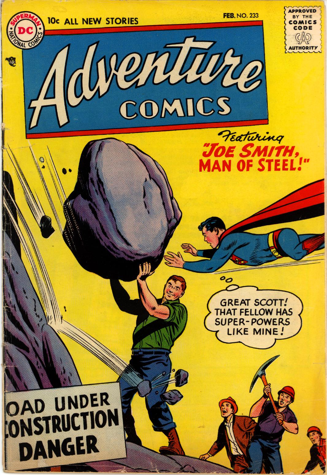 Read online Adventure Comics (1938) comic -  Issue #233 - 1